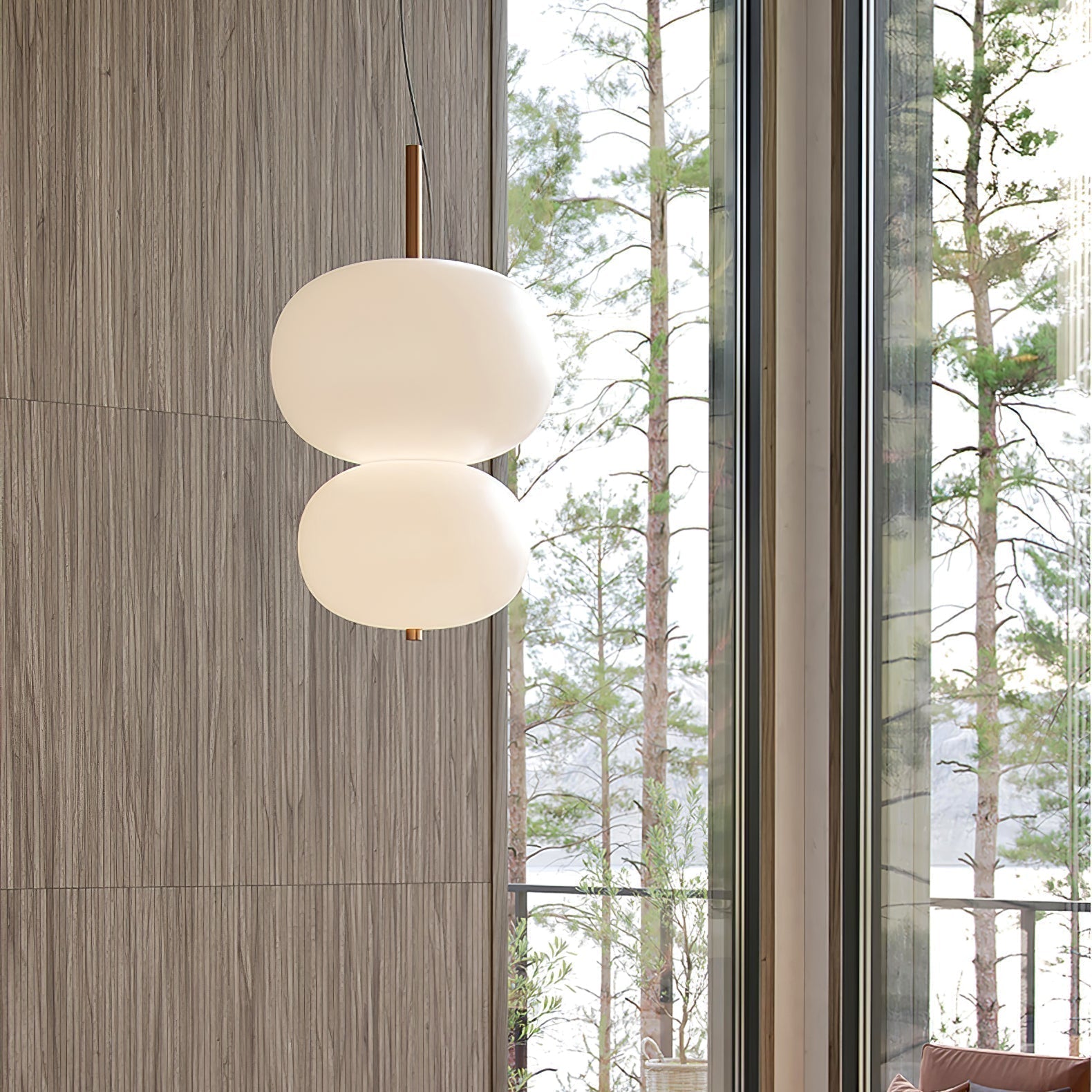 Duality Modern Glas Pendelleuchte-Letslighting