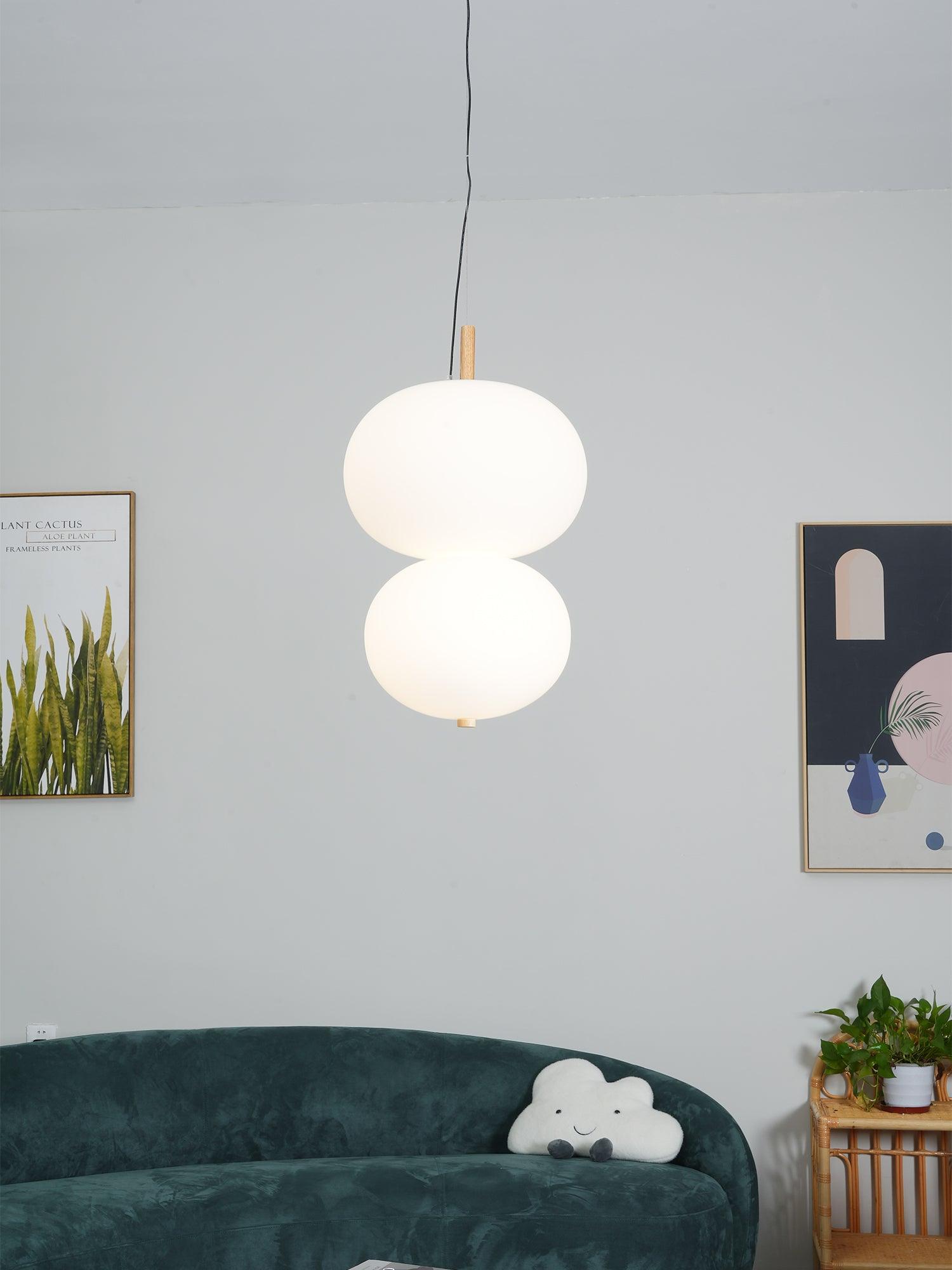 Duality Modern Glas Pendelleuchte-Letslighting