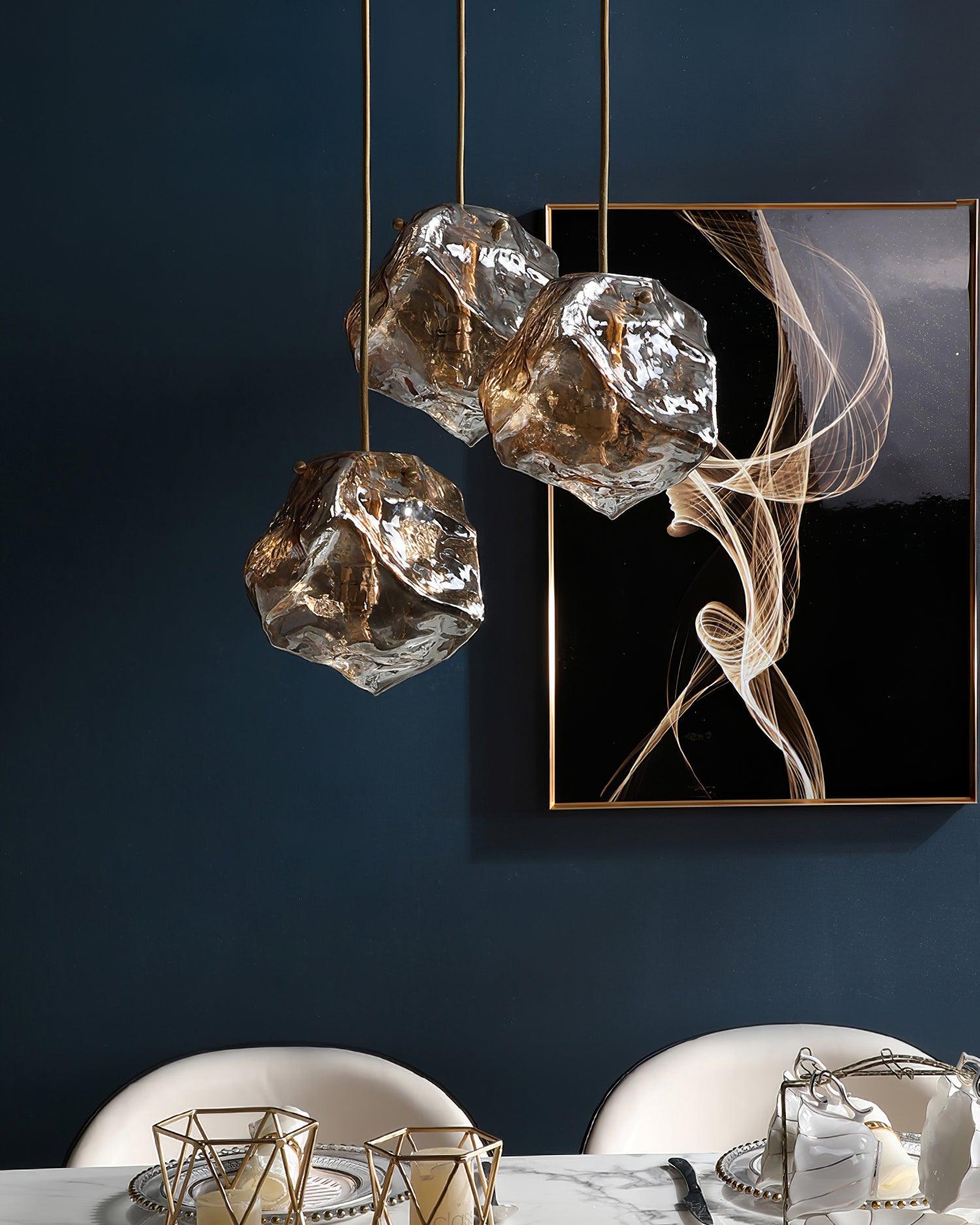 Zionis Luxuriöse Pendelleuchte aus Messing-Letslighting