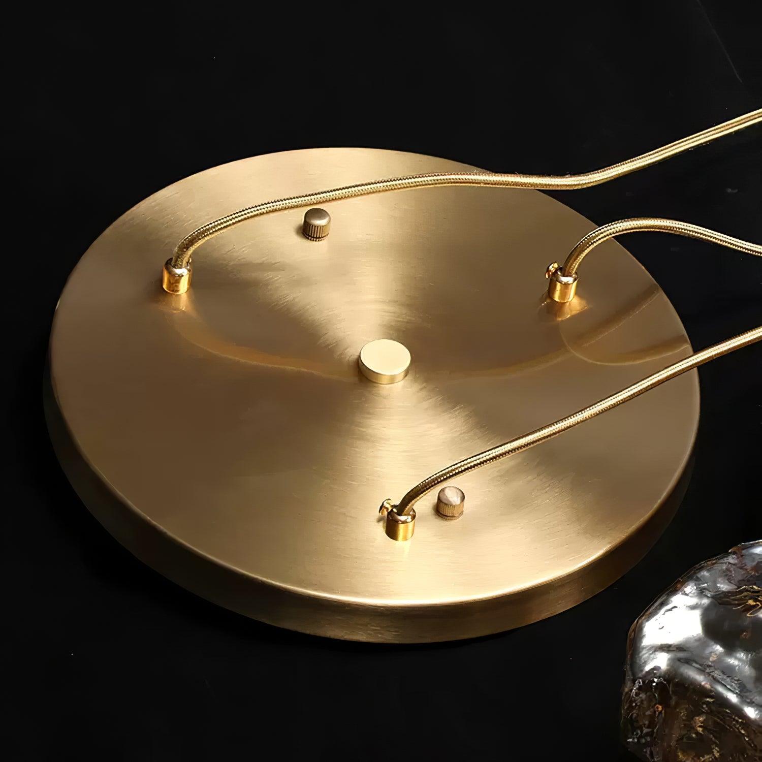 Zionis Luxuriöse Pendelleuchte aus Messing-Letslighting