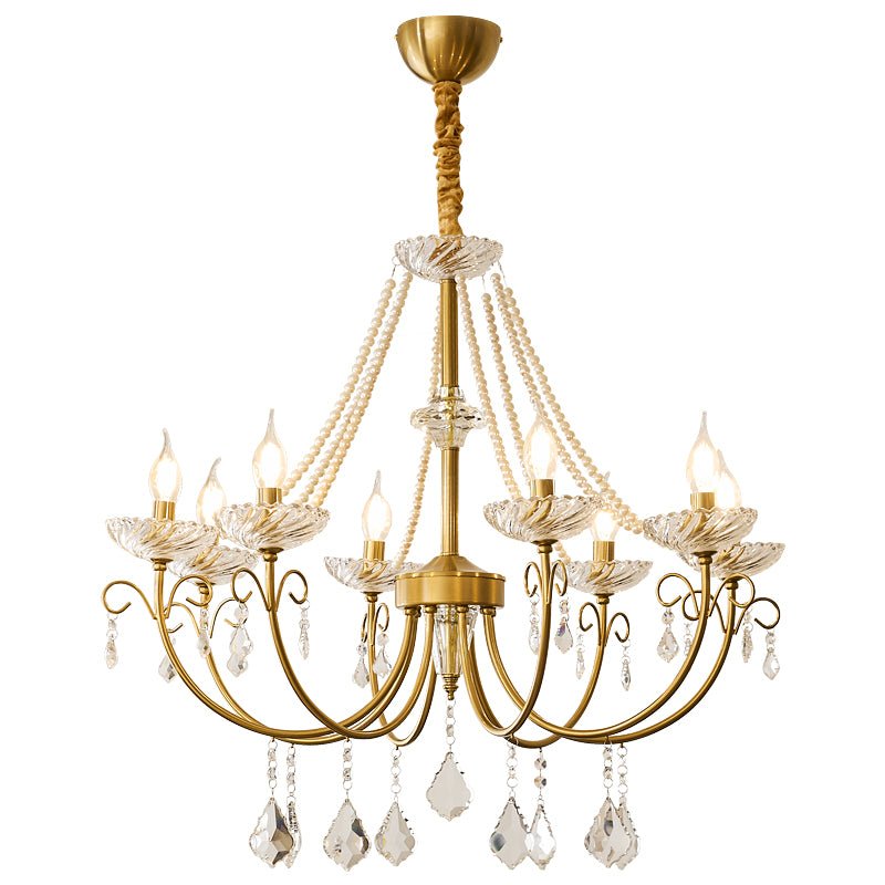Lustra Kronleuchter Perle Kristall Elegant Klassisch-Letslighting