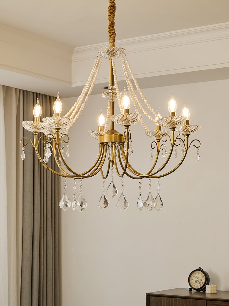 Lustra Kronleuchter Perle Kristall Elegant Klassisch-Letslighting