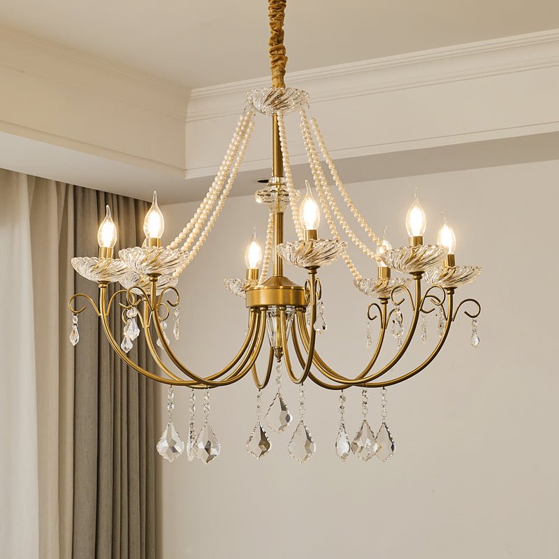 Lustra Kronleuchter Perle Kristall Elegant Klassisch-Letslighting