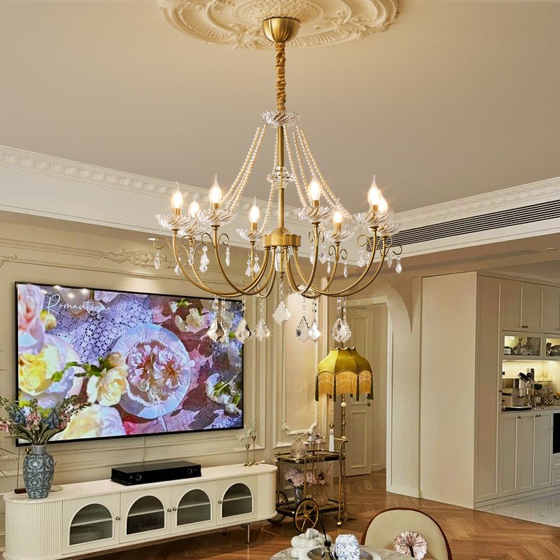 Lustra Kronleuchter Perle Kristall Elegant Klassisch-Letslighting