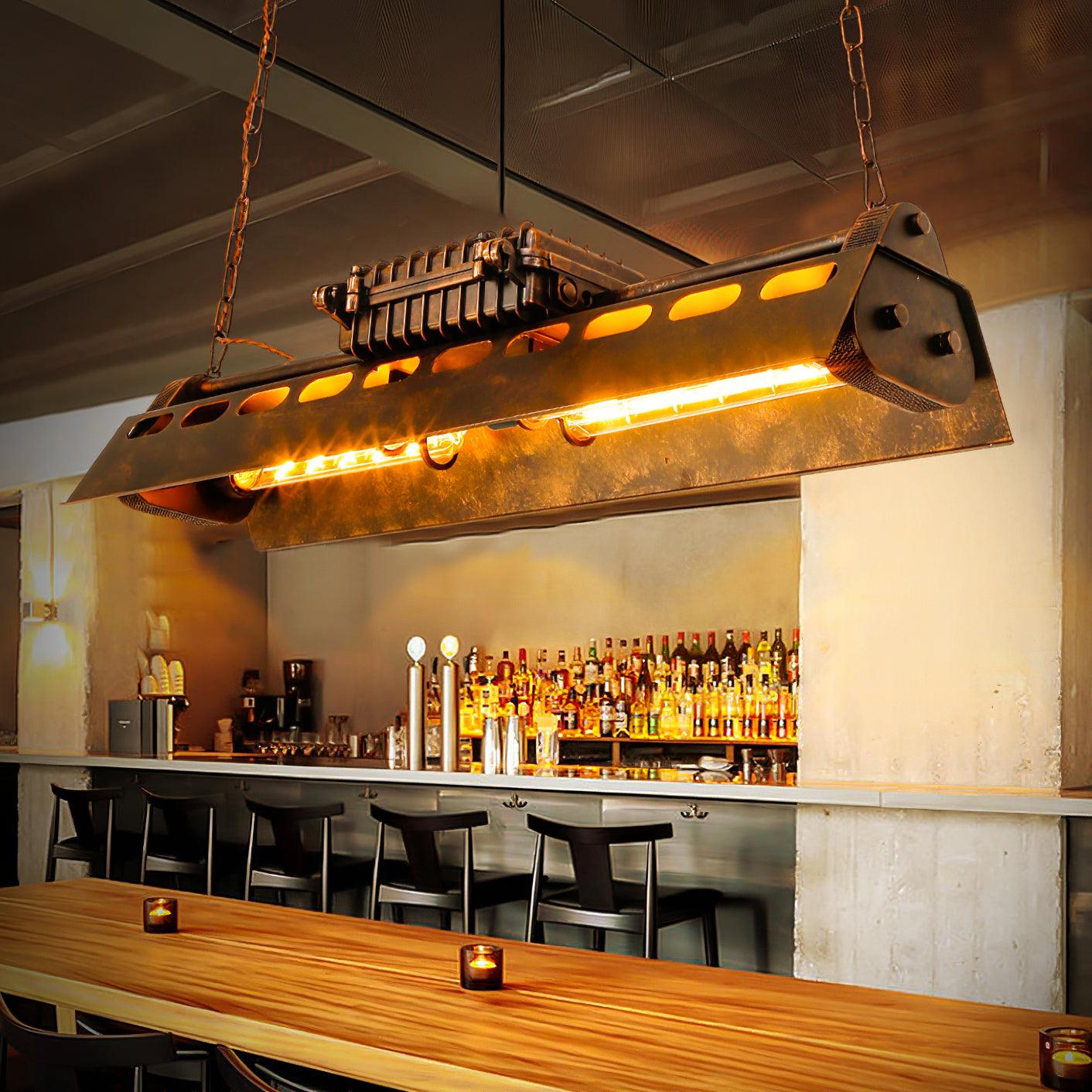 Noah Industrieller Steampunk-Kronleuchter