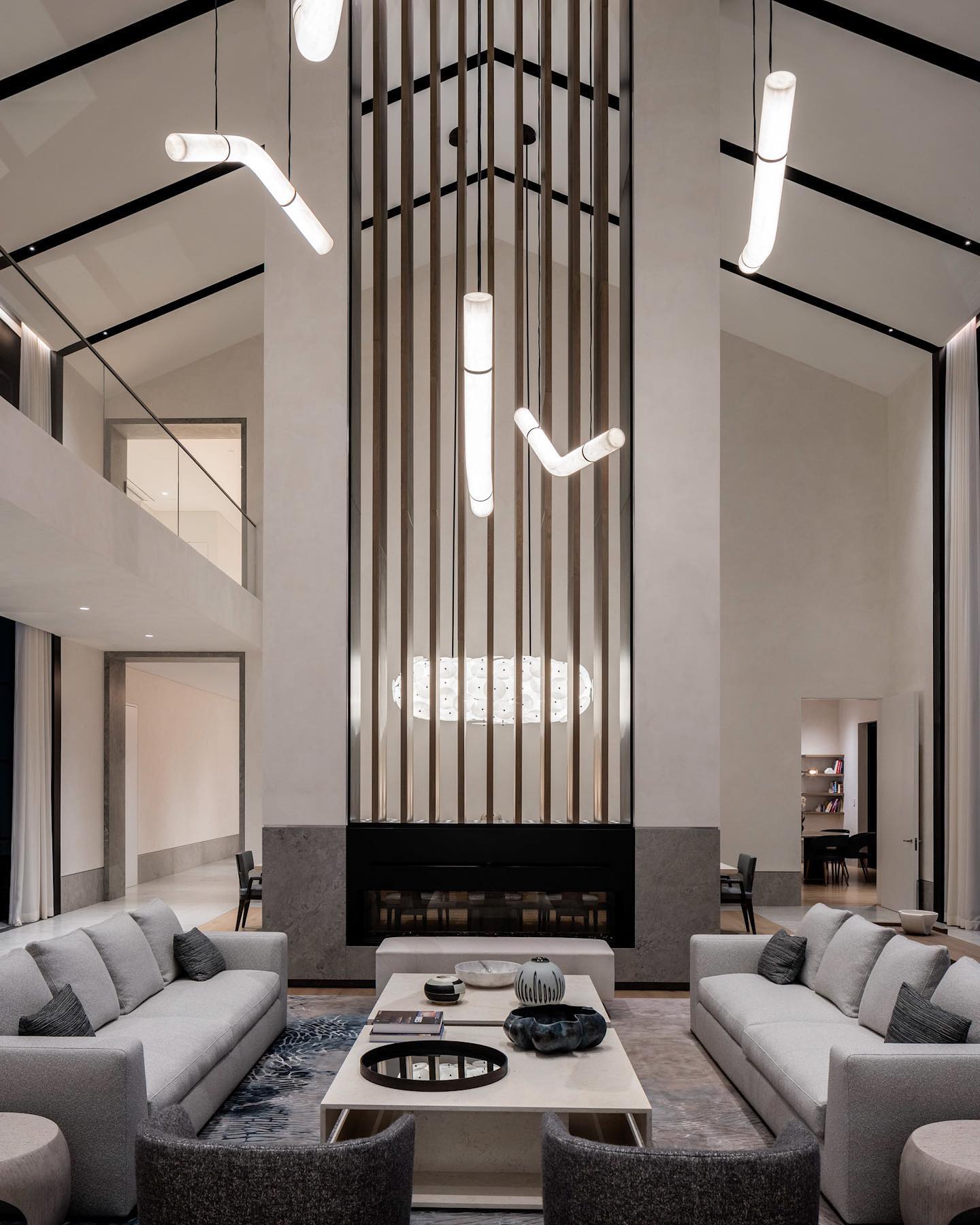 Luste Alabaster Closed-loop Pendant Light Chandelier - Neutralighting