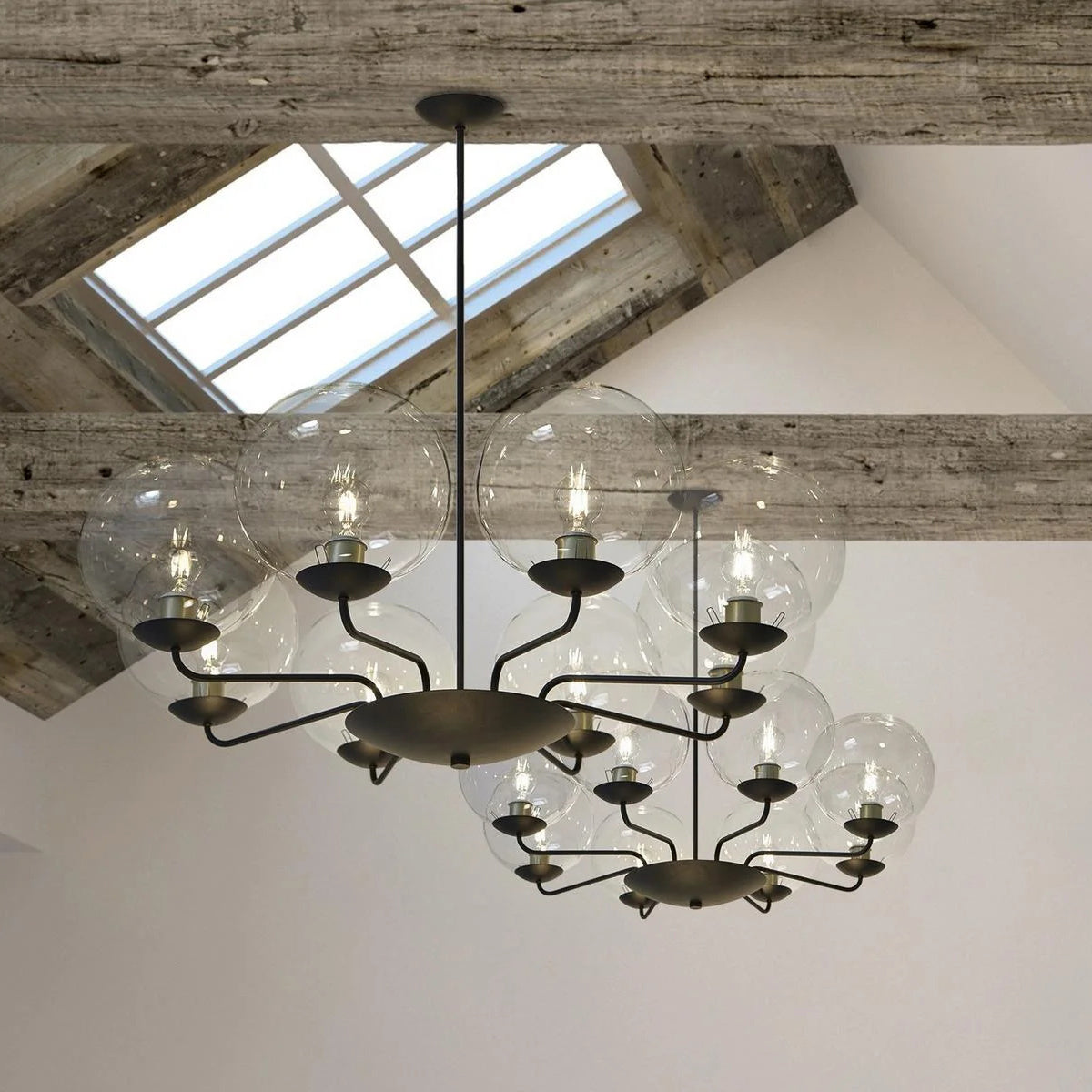 Calaeor Elegance Glas Kronleuchter-Letslighting