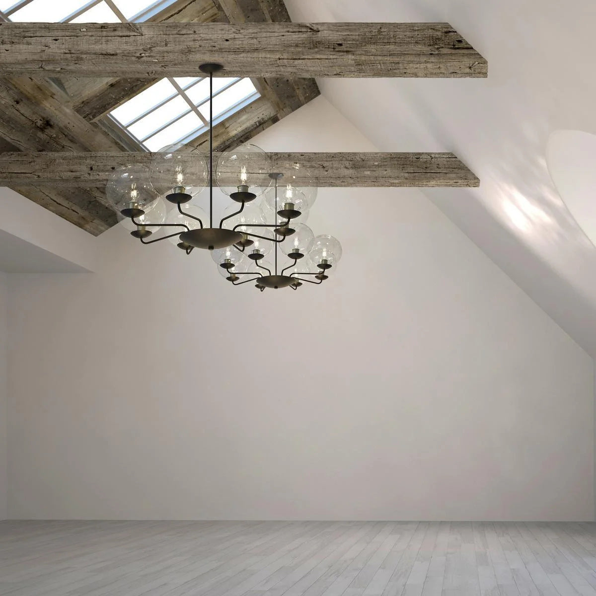 Calaeor Elegance Glas Kronleuchter-Letslighting