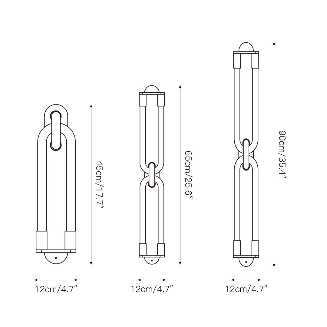 Sytheiel Elegante Moderne Fingers Wandleuchte-Letslighting