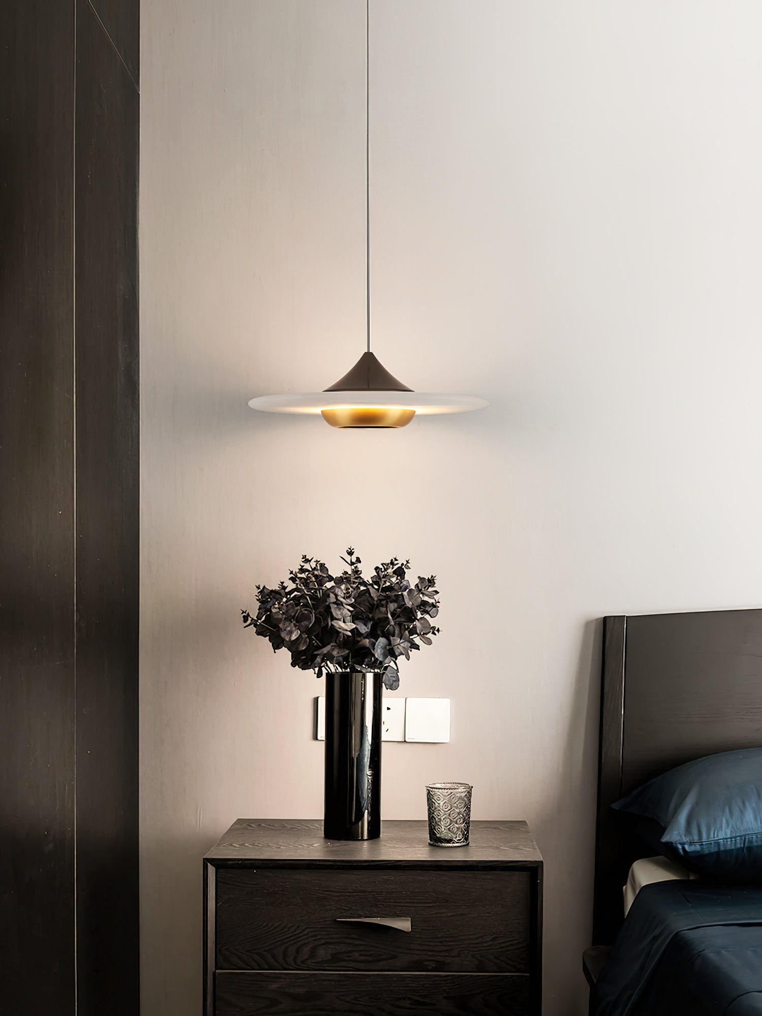 Cimirora Modern Minimalist LED Alabaster Pendant Light - Letslighting