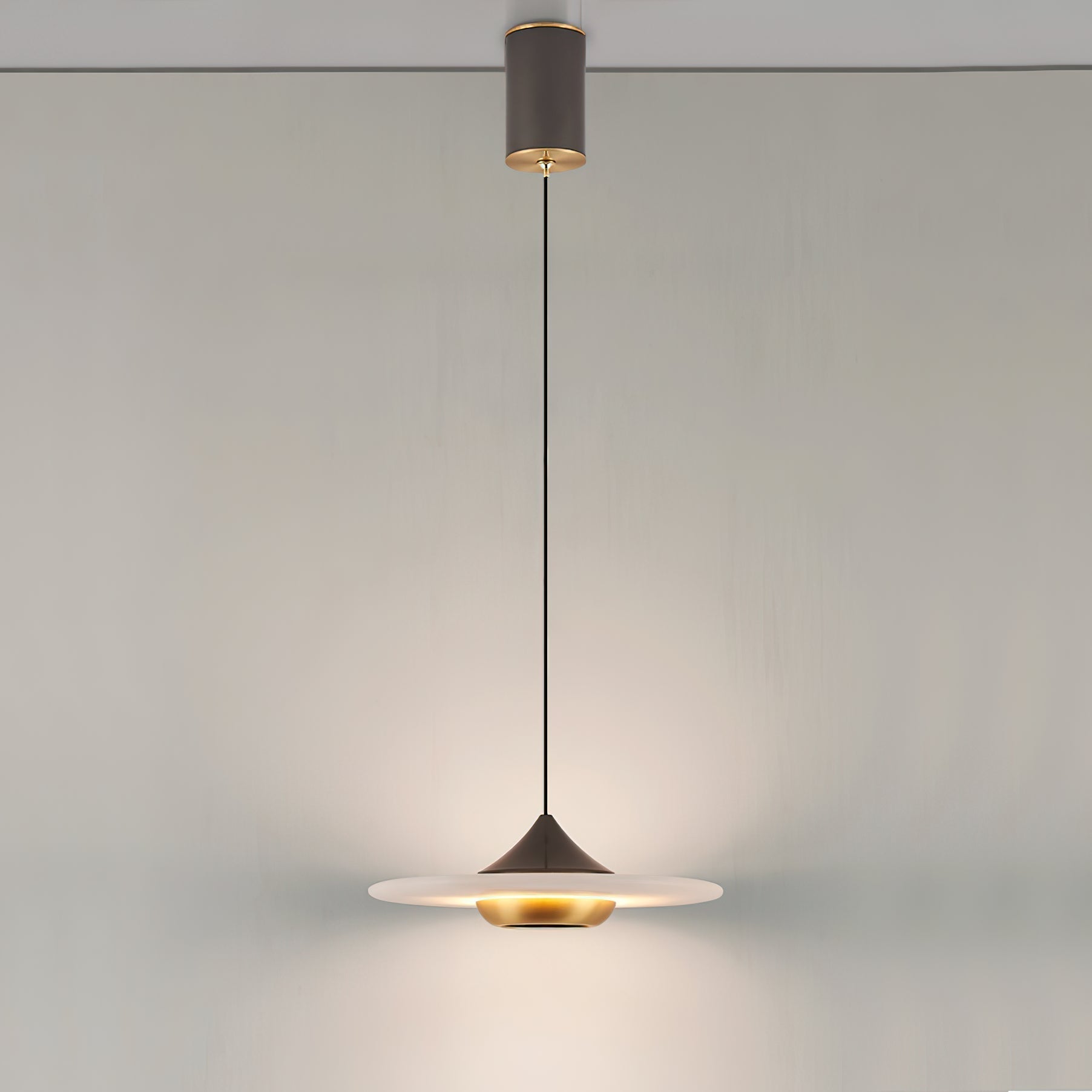 Cimirora Modern Minimalist LED Alabaster Pendant Light - Letslighting