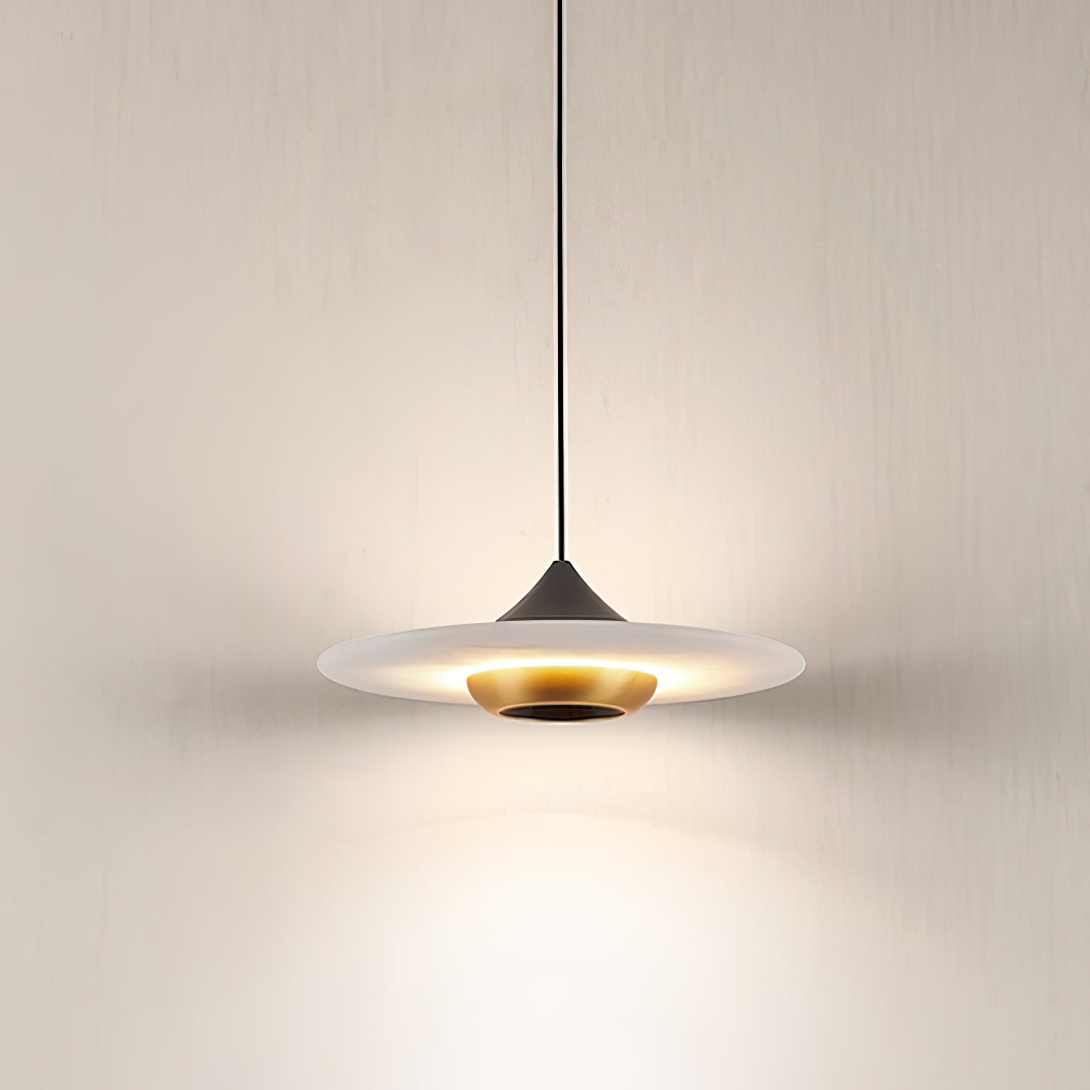 Cimirora Modern Minimalist LED Alabaster Pendant Light - Letslighting