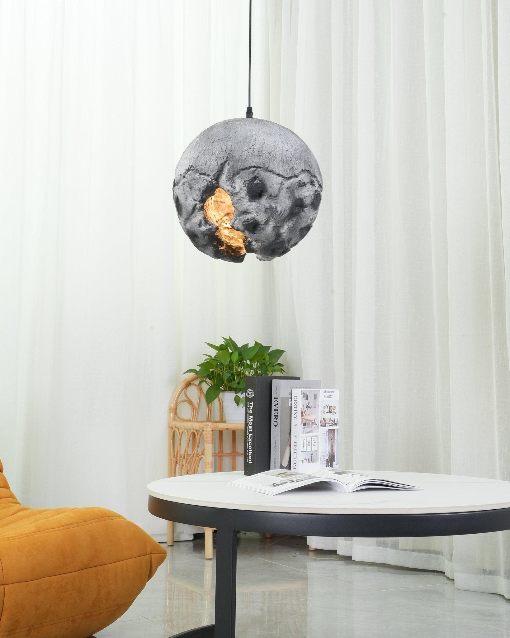 Ilphaara Irregular Planet Kunststoff-Pendelleuchte-Letslighting