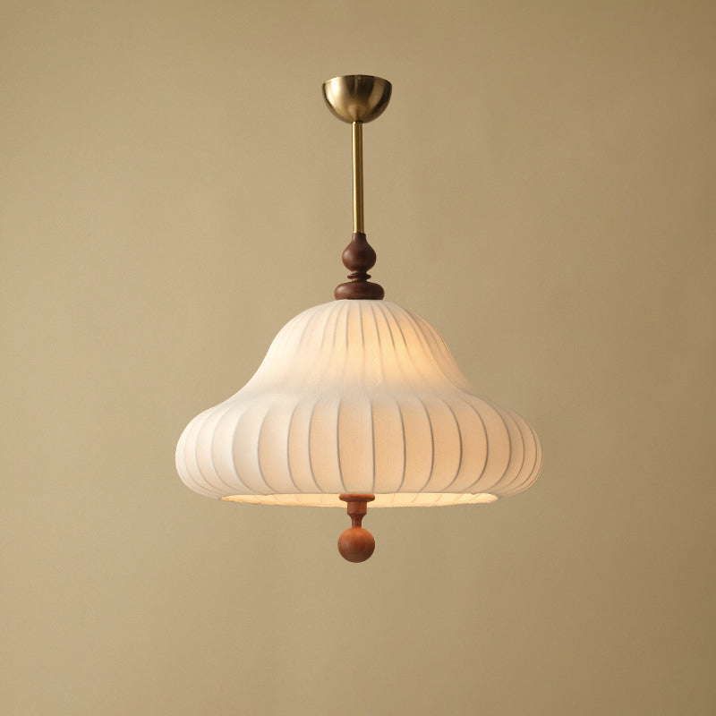 Solara Pendelleuchte Blütenform Messing-Letslighting