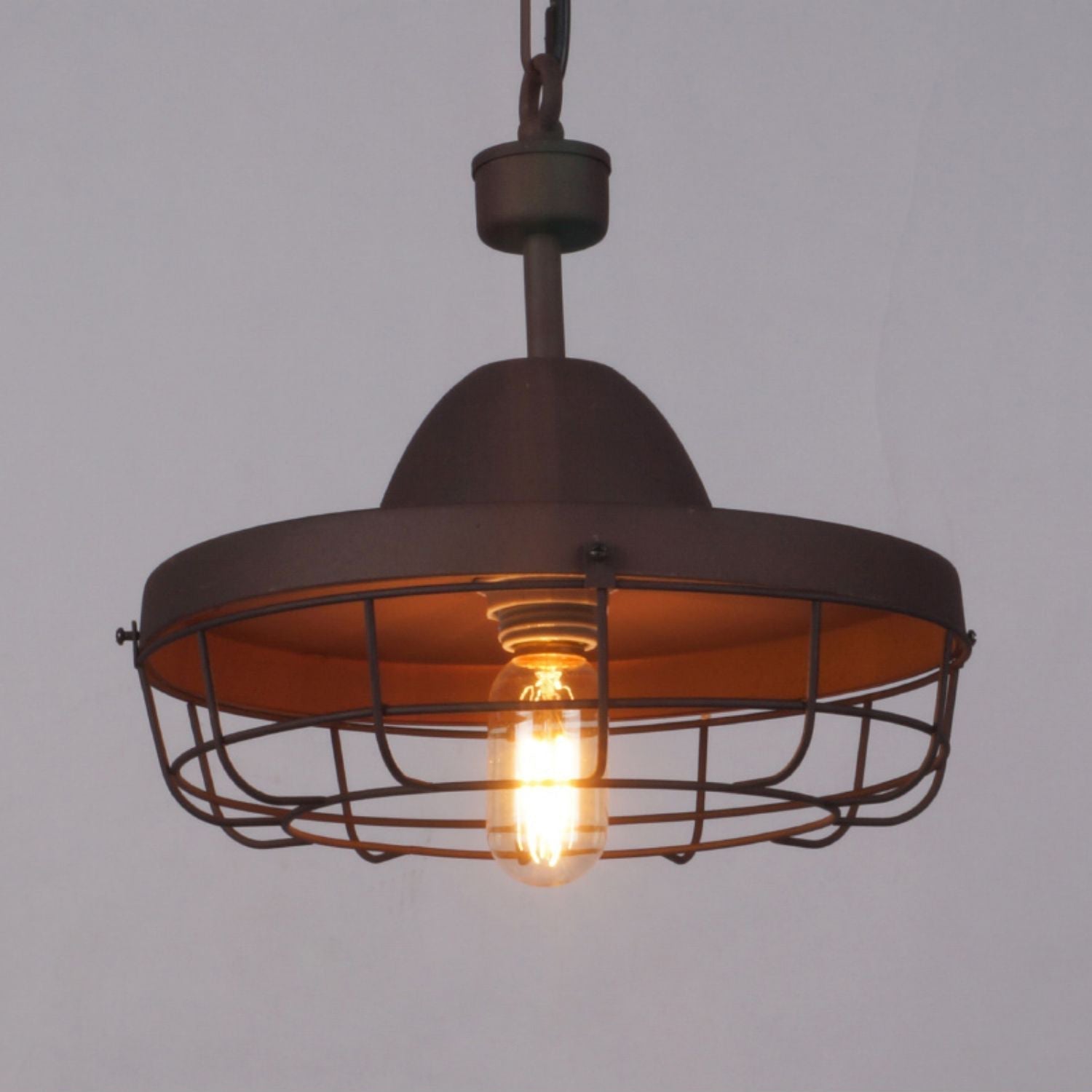 Calaeila Vintage Art Käfig Pendelleuchte-Letslighting