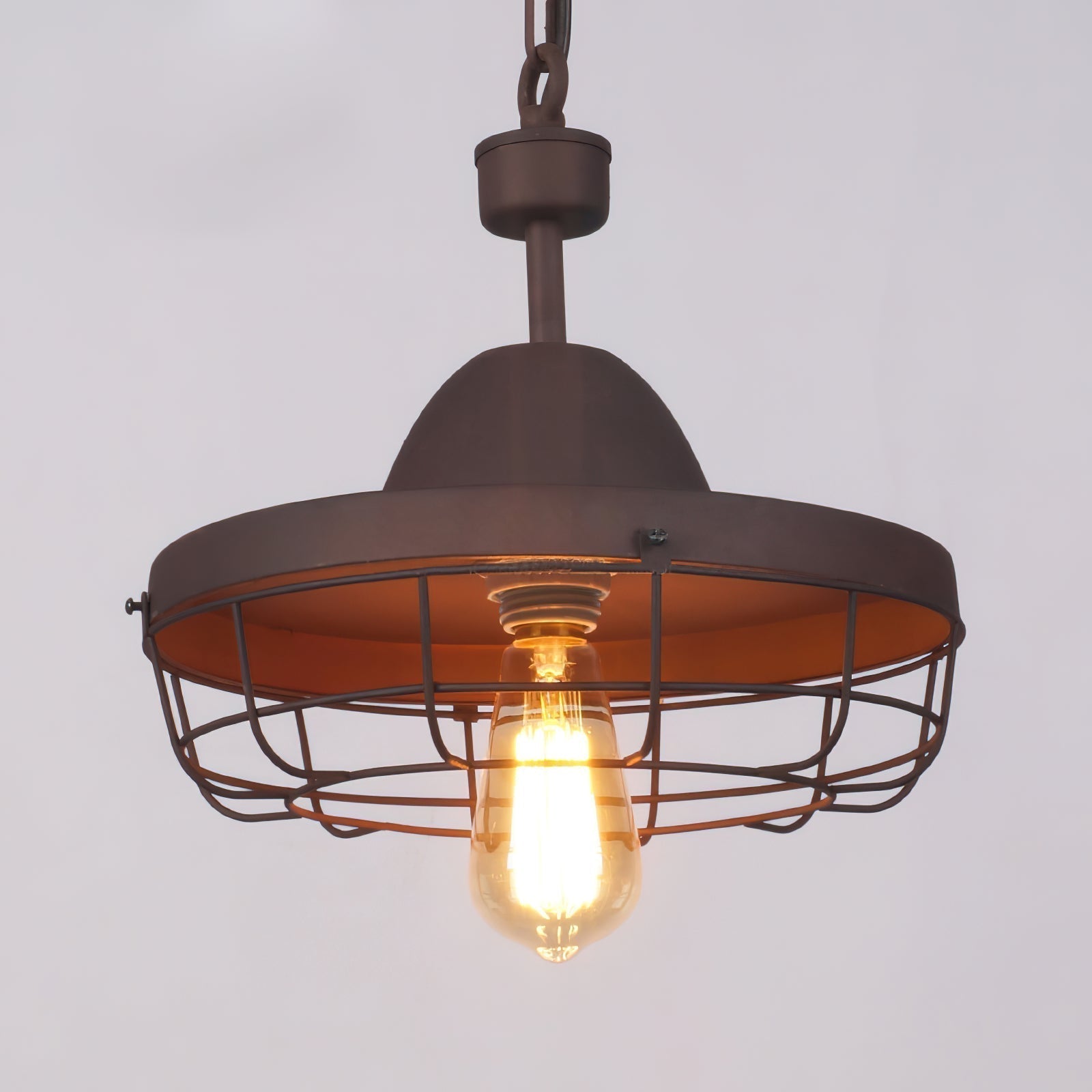 Calaeila Vintage Art Käfig Pendelleuchte-Letslighting