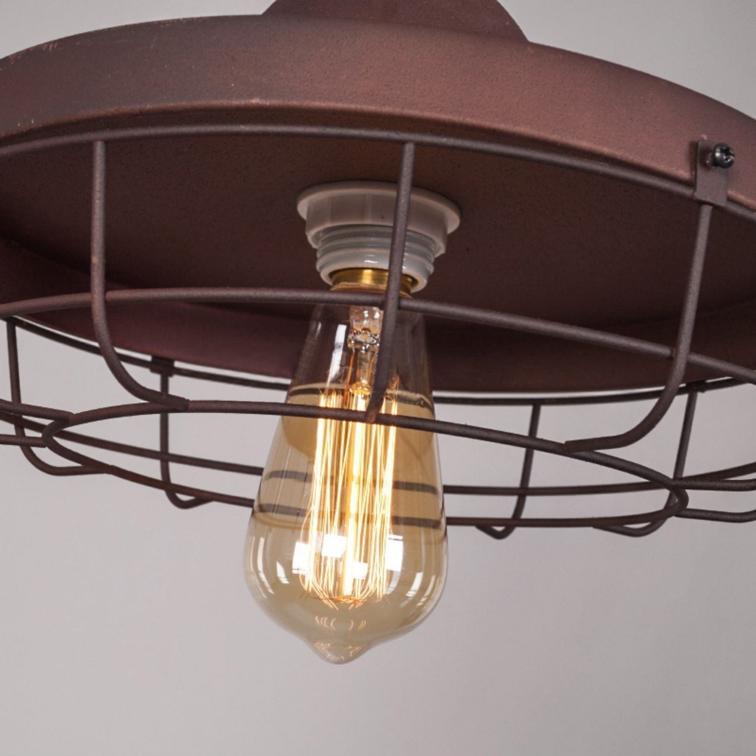 Calaeila Vintage Art Käfig Pendelleuchte-Letslighting