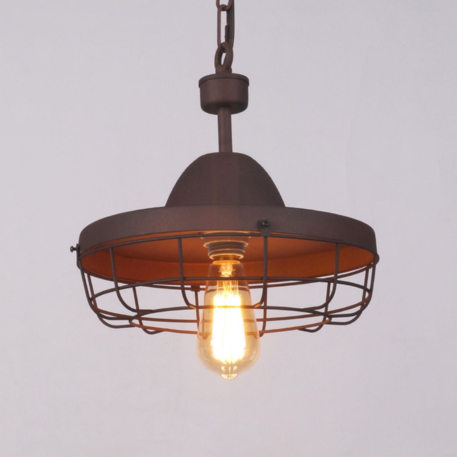 Calaeila Vintage Art Käfig Pendelleuchte-Letslighting