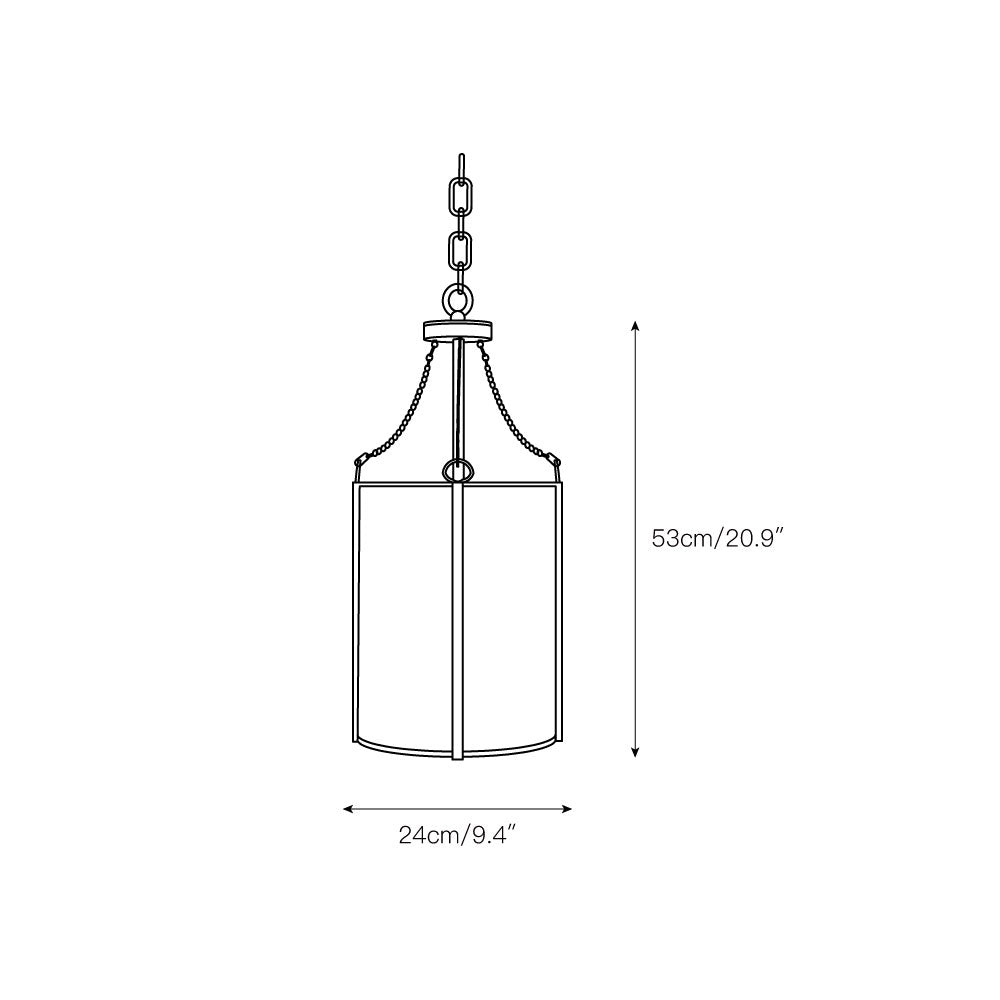 Ivloria Industrieller Vintage Kronleuchter aus Messing mit Stoffbezug-Letslighting