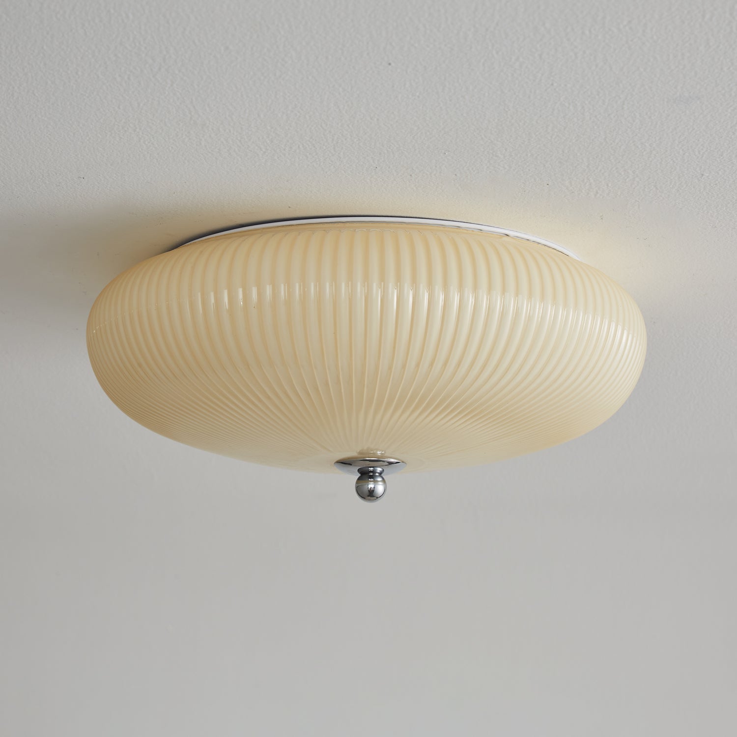 Ivory Ripple Ceiling Light - Blowlighting