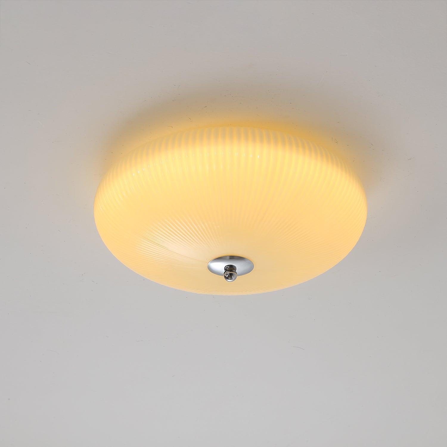 Ivory Ripple Ceiling Light - Blowlighting