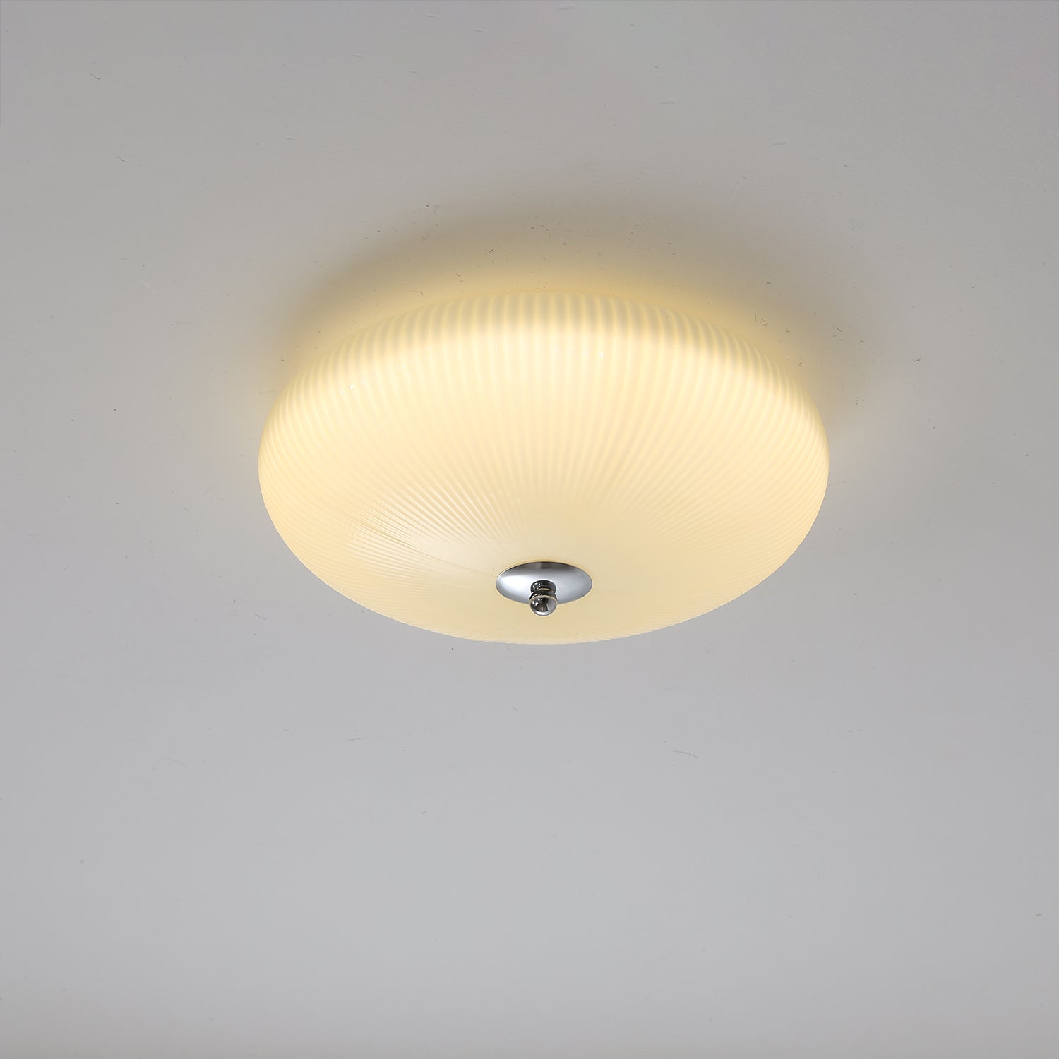 Ivory Ripple Ceiling Light - Blowlighting