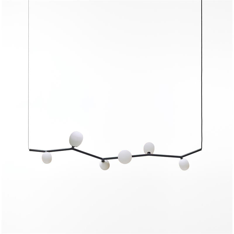 Evmirion Horizontal Glas Pendelleuchte-Letslighting