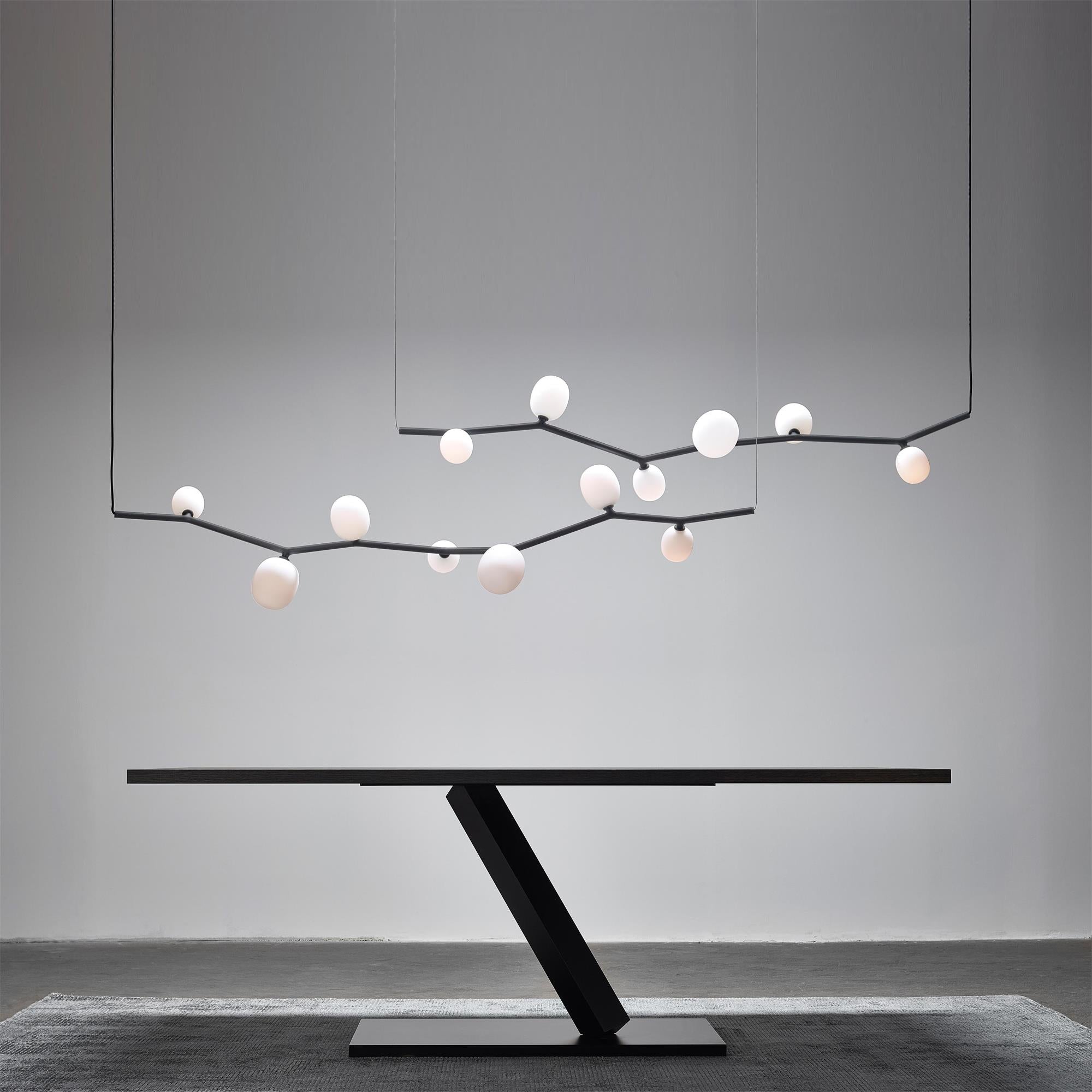 Evmirion Horizontal Glas Pendelleuchte-Letslighting