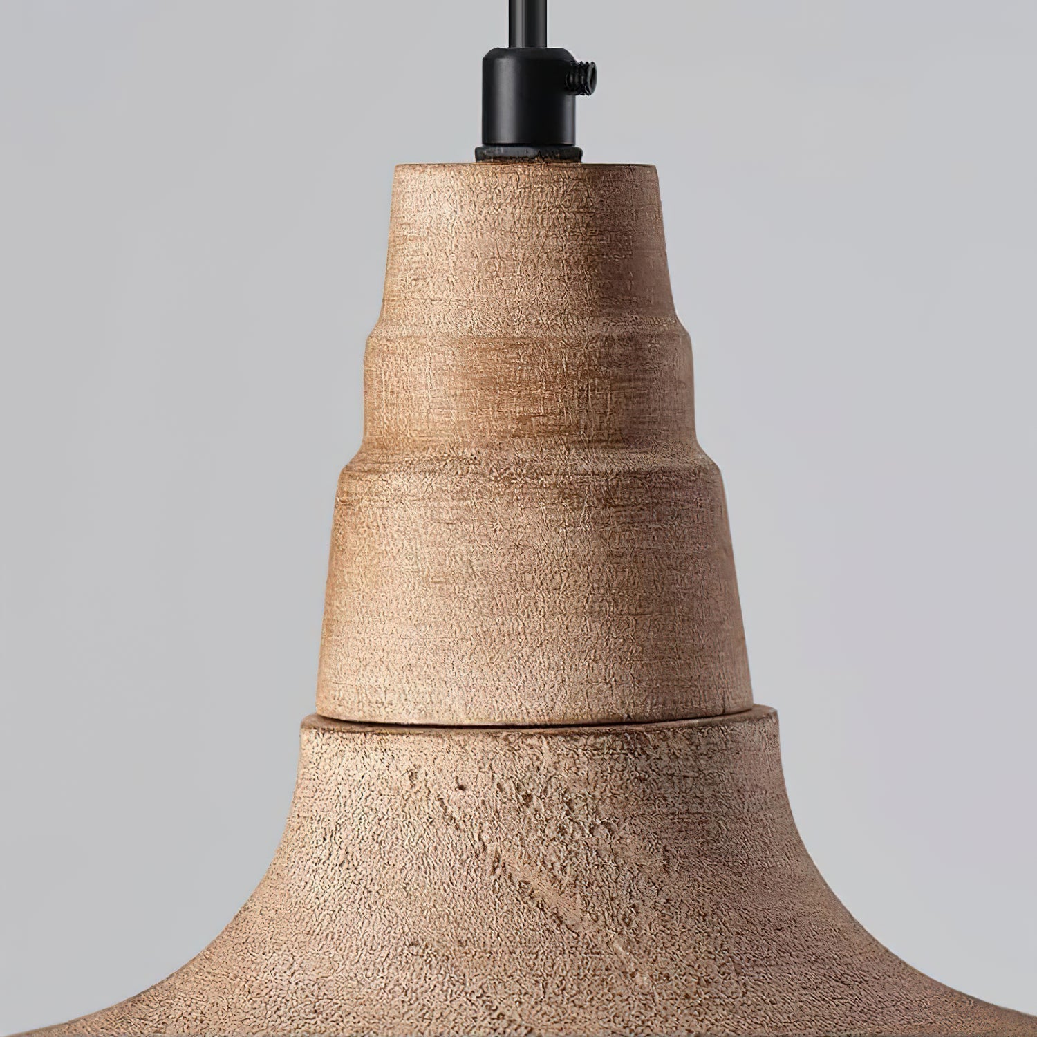 Acarira Natural Wooden Metal Pendant Light - Letslighting