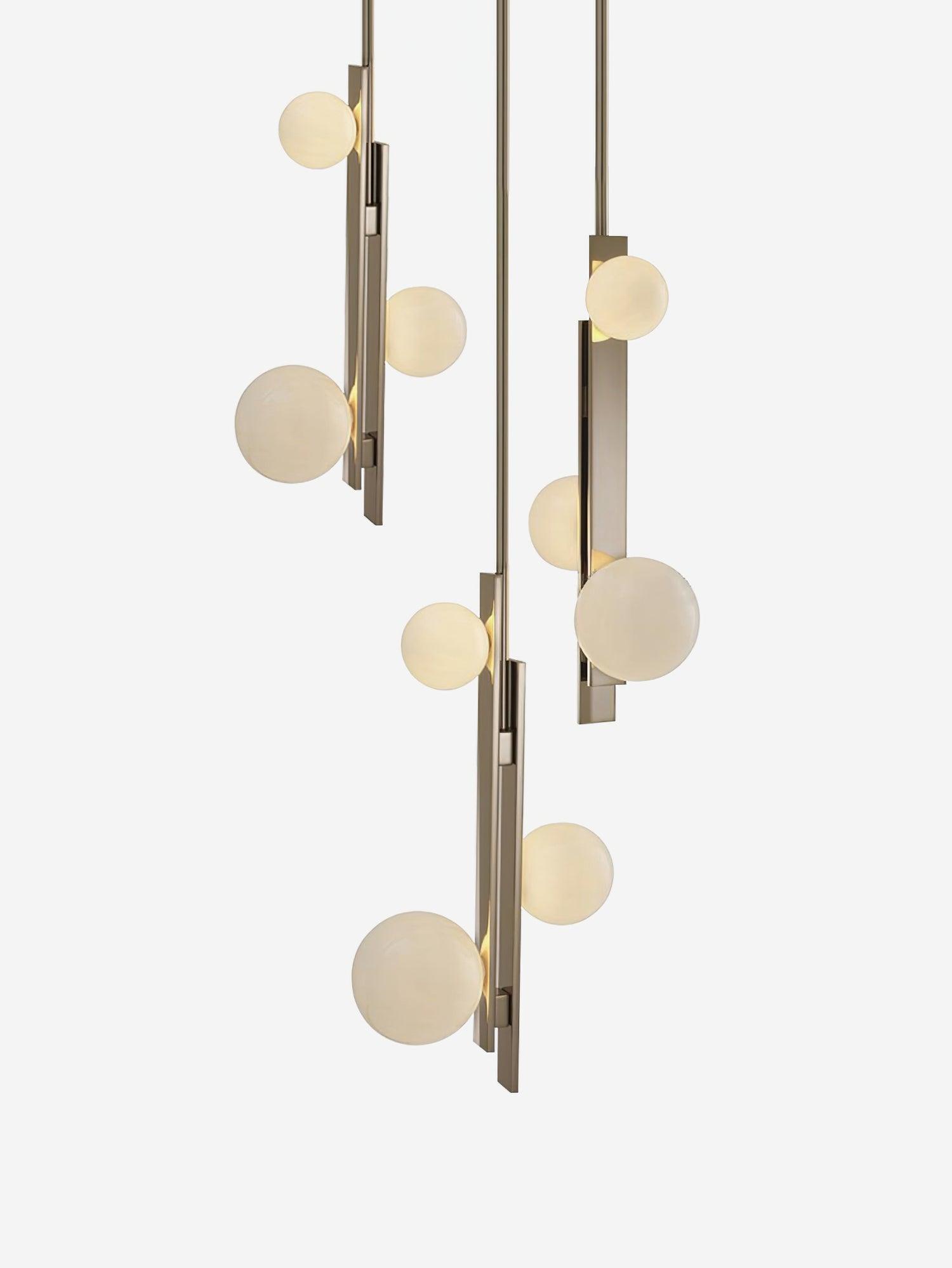 Elijah Moderne Pendelleuchte aus Glas-Letslighting