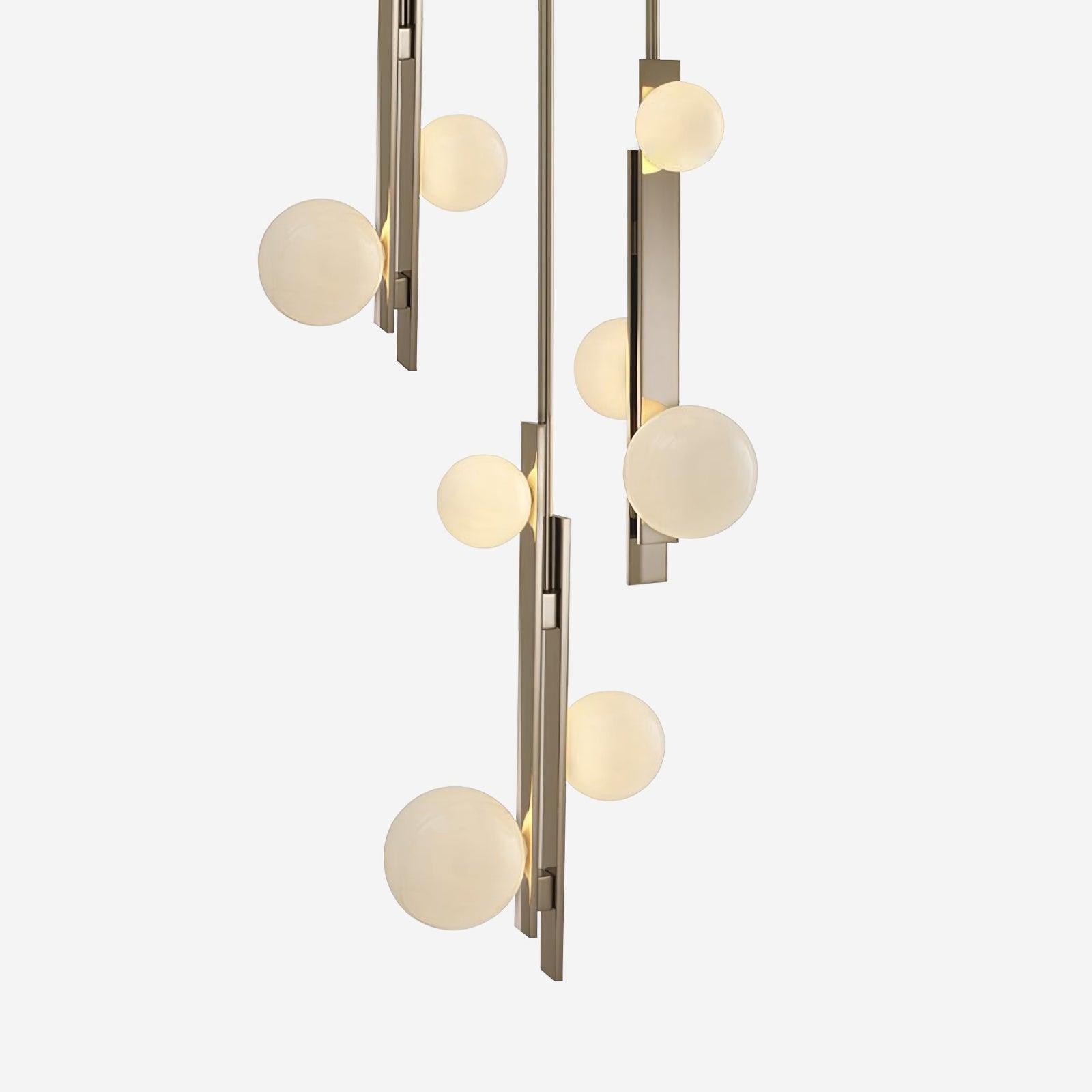 Elijah Moderne Pendelleuchte aus Glas-Letslighting