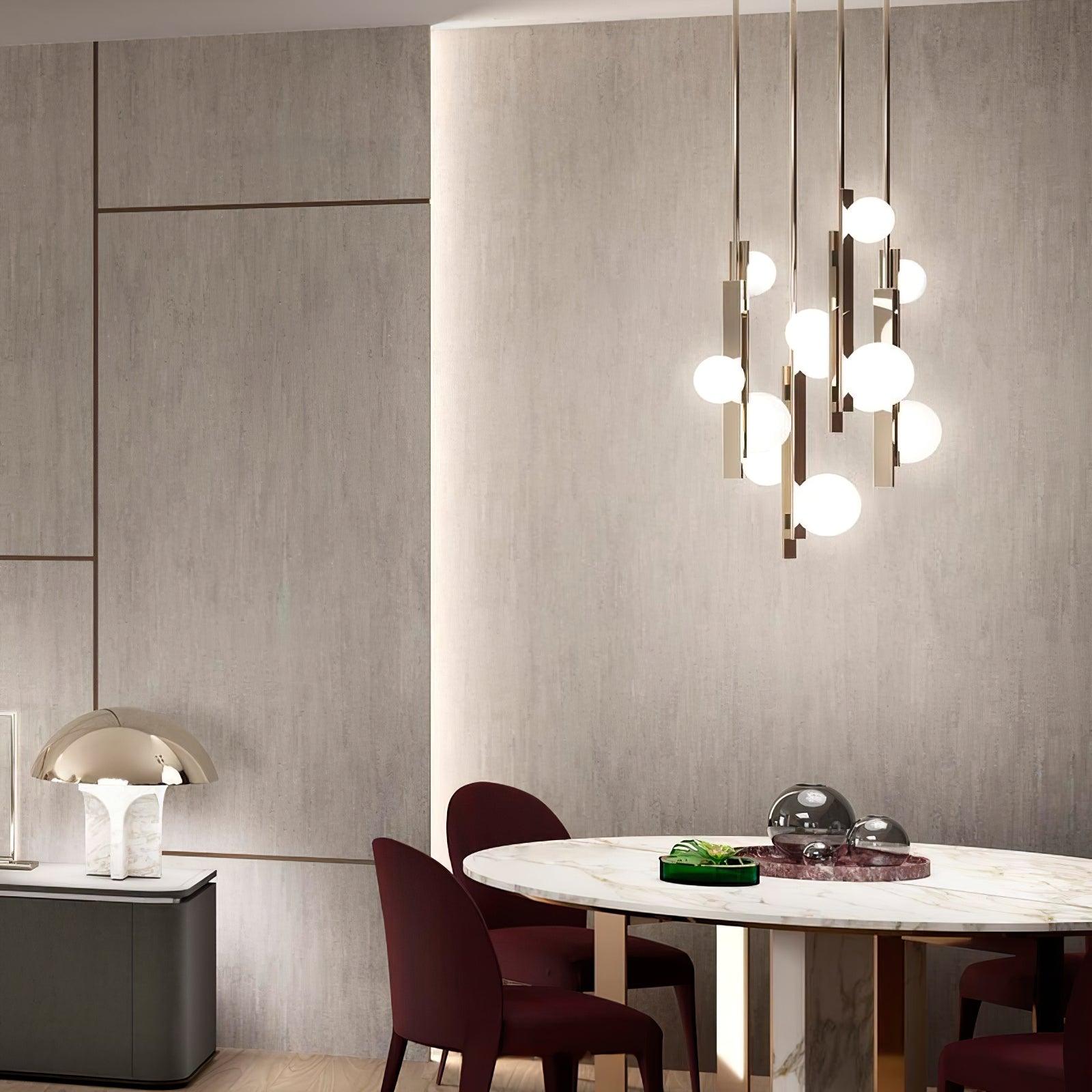 Elijah Moderne Pendelleuchte aus Glas-Letslighting