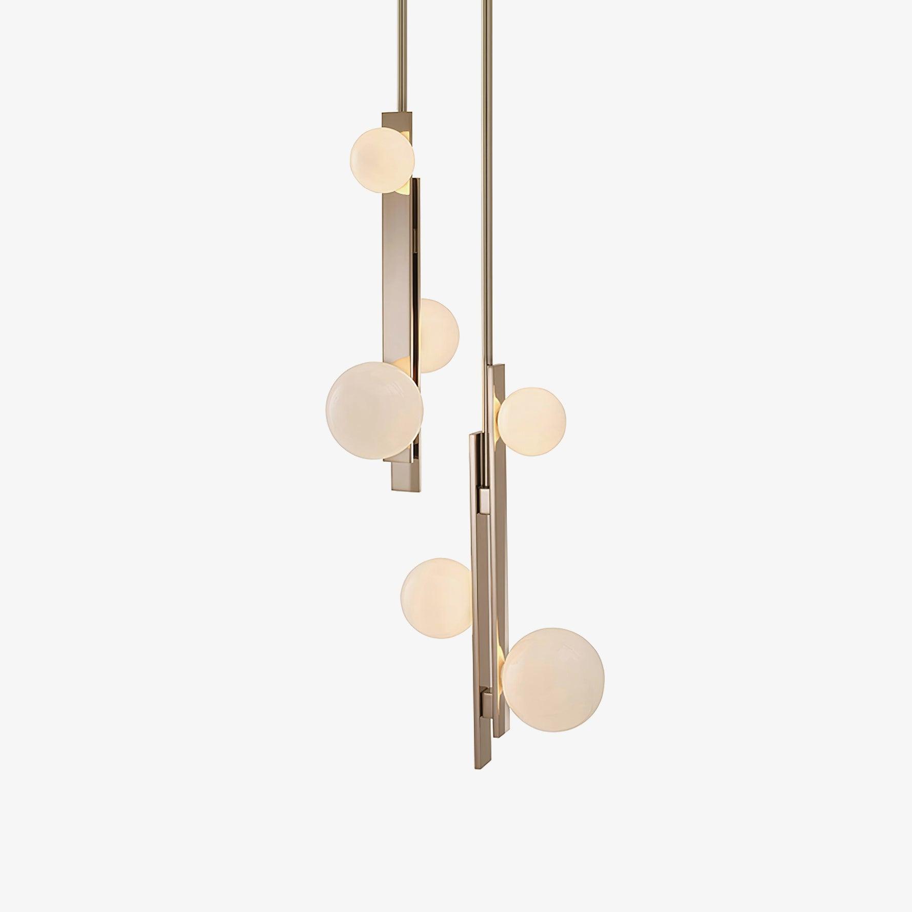 Elijah Moderne Pendelleuchte aus Glas-Letslighting