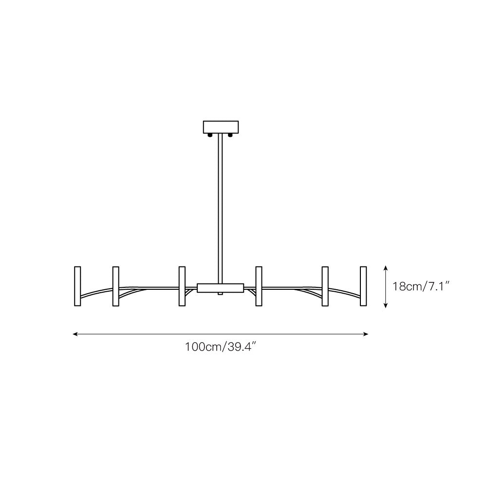 Cemarus Vintage Industrie Kronleuchter-Letslighting