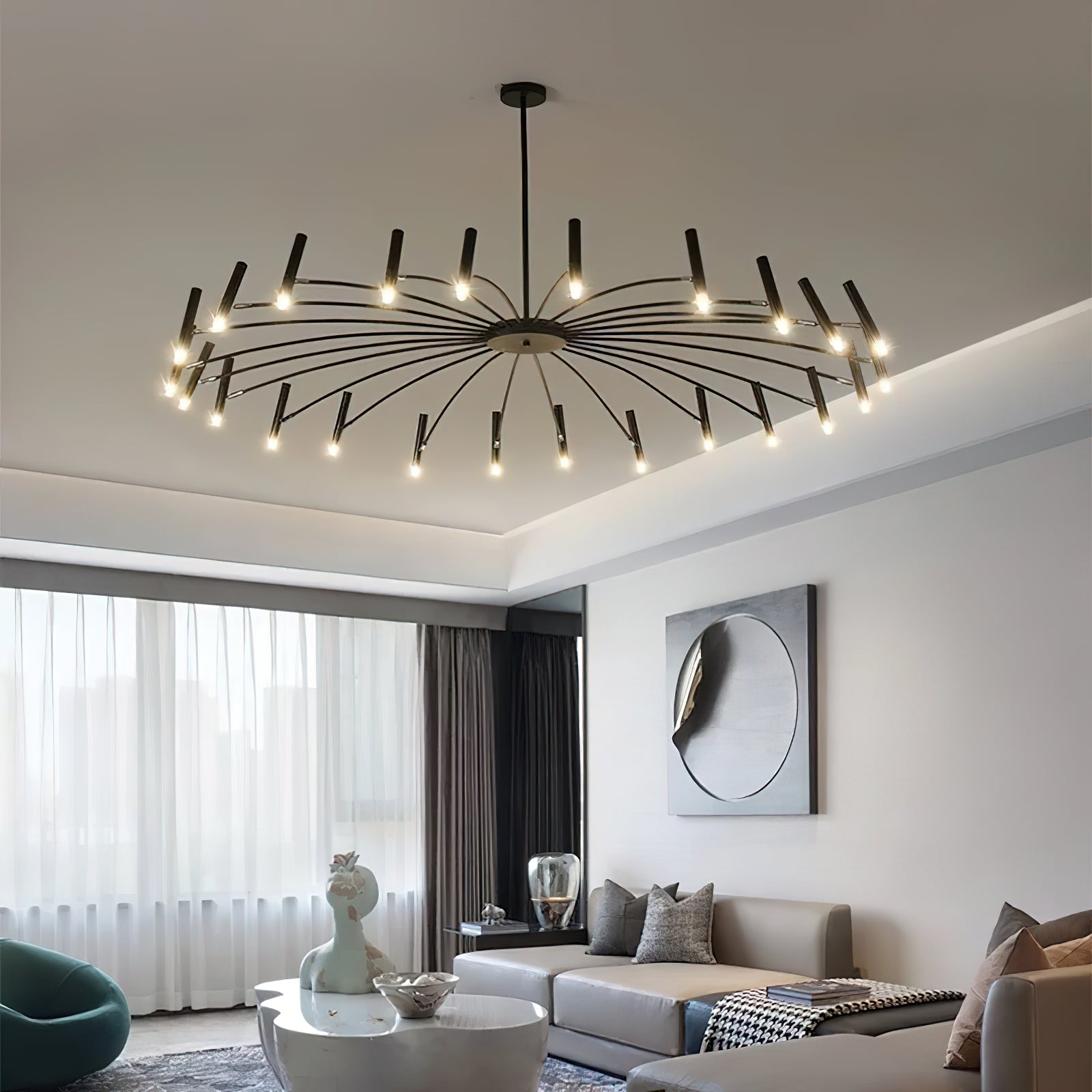 Cemarus Vintage Industrie Kronleuchter-Letslighting
