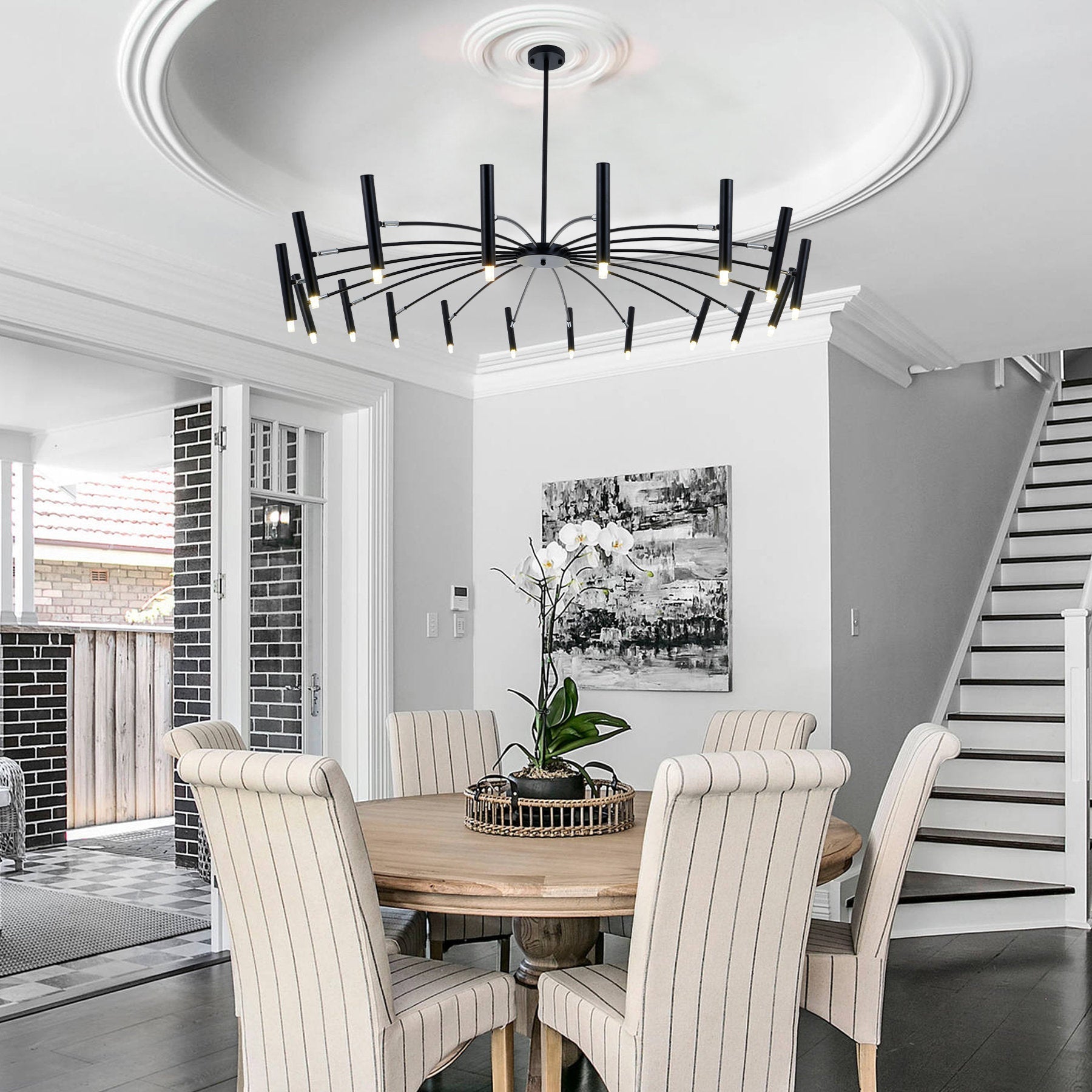 Cemarus Vintage Industrie Kronleuchter-Letslighting