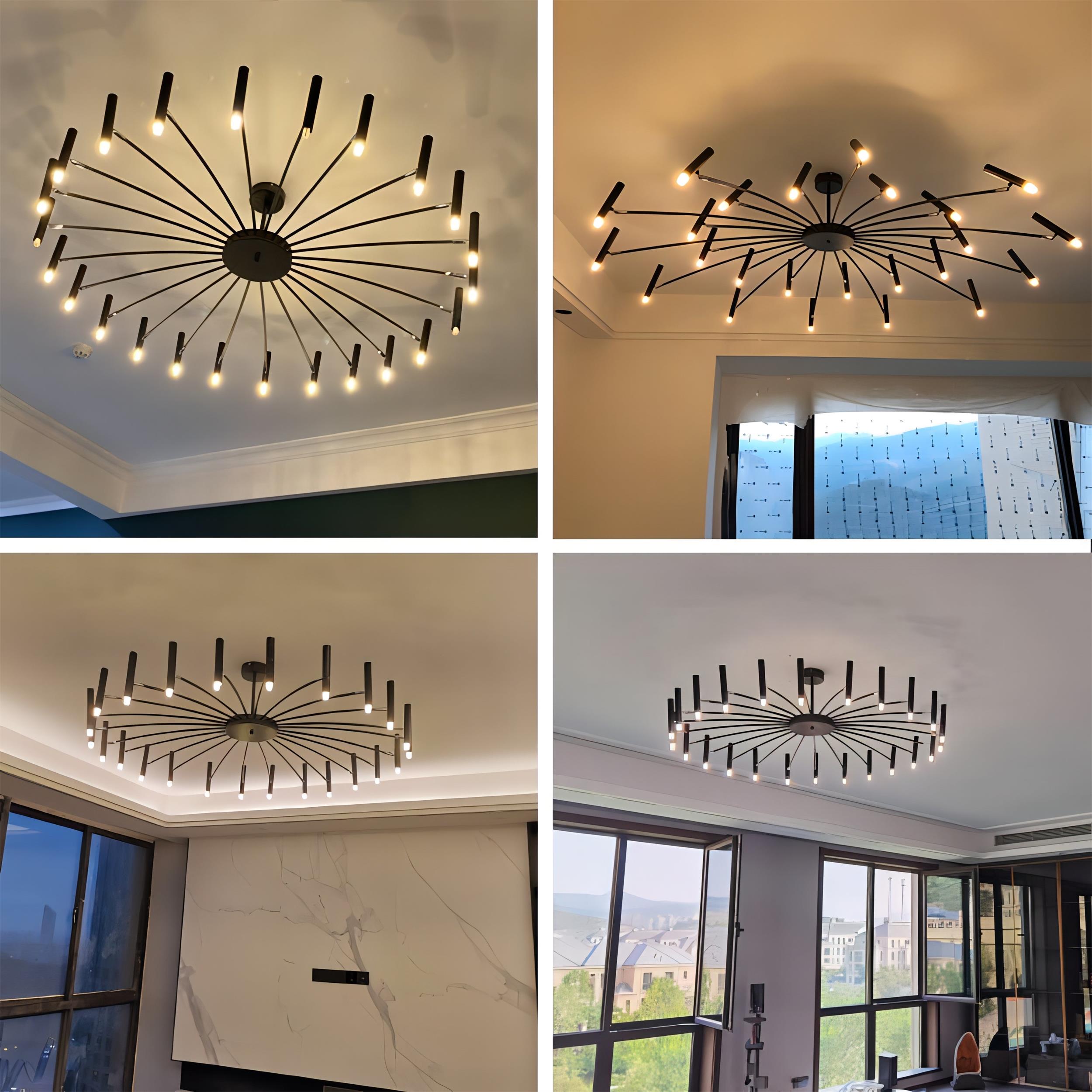 Cemarus Vintage Industrie Kronleuchter-Letslighting