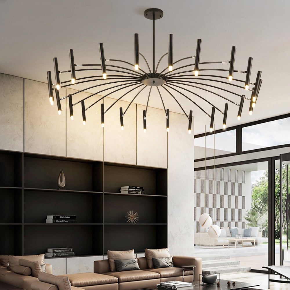 Cemarus Vintage Industrie Kronleuchter-Letslighting