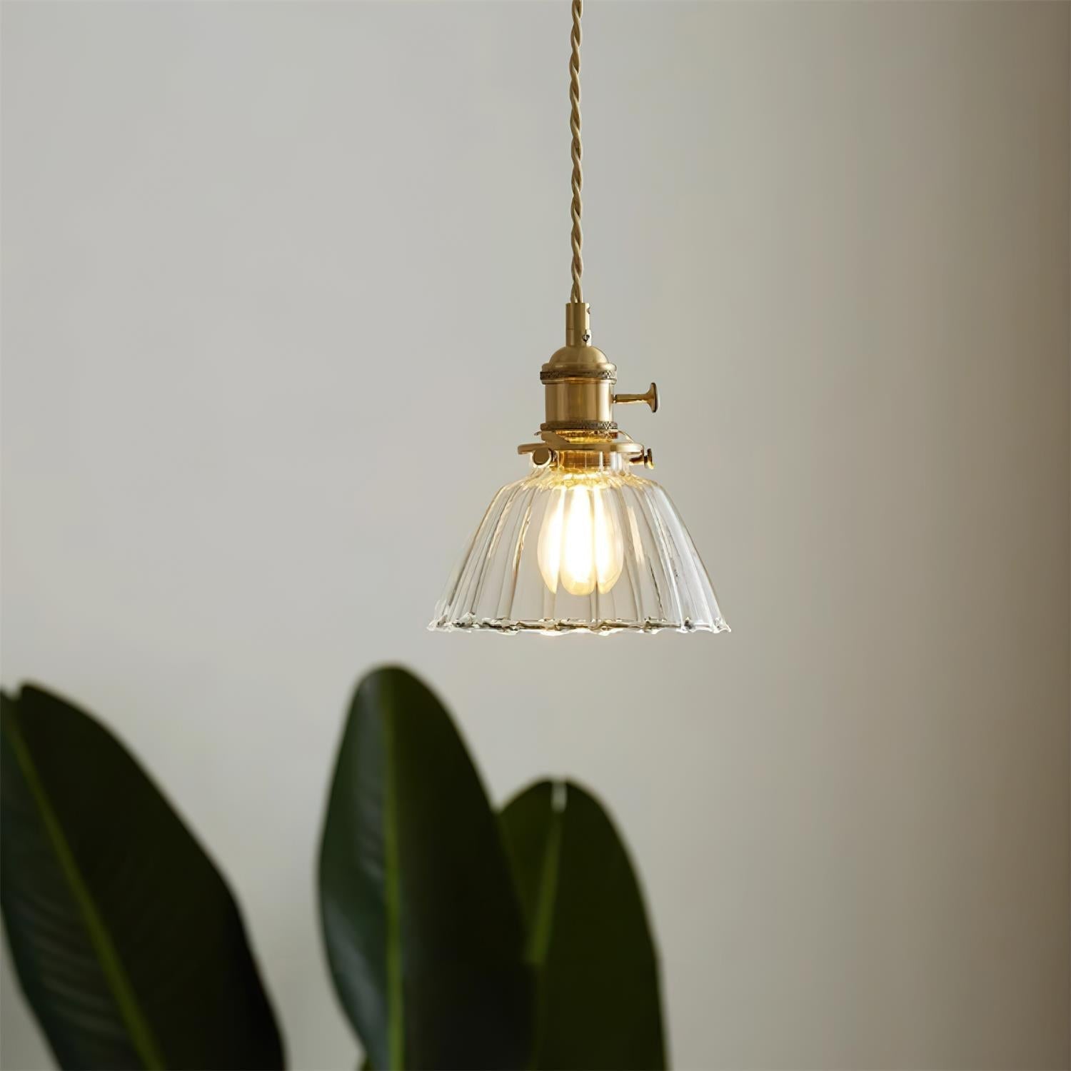 Glint Clear Glass Pendant Light - Letslighting