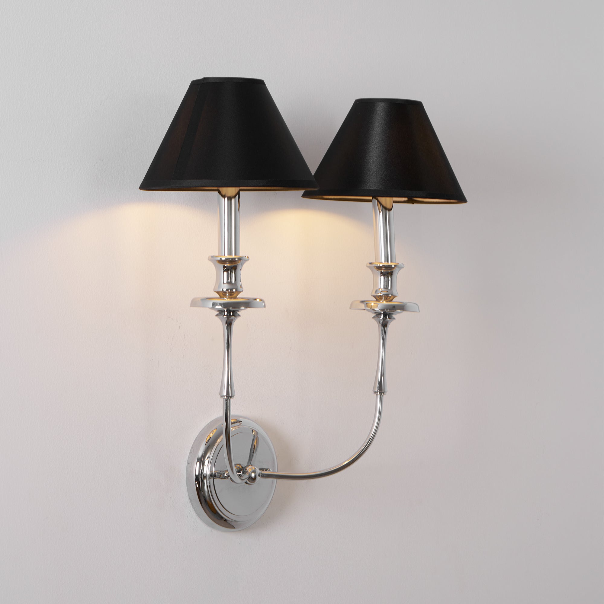 Vedoror Industrielle Vintage Wandleuchte aus Messing mit Stoffbezug-Letslighting
