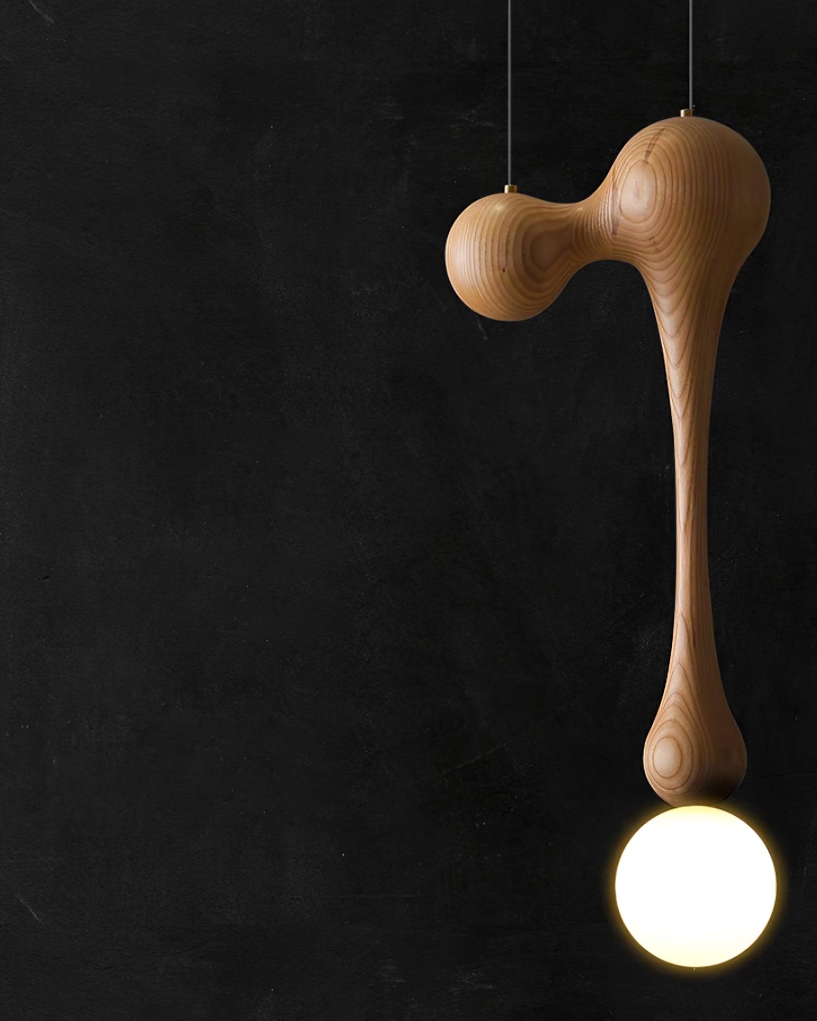 Thaddeus Luxus Holz Pendelleuchte Leuchte-Letslighting
