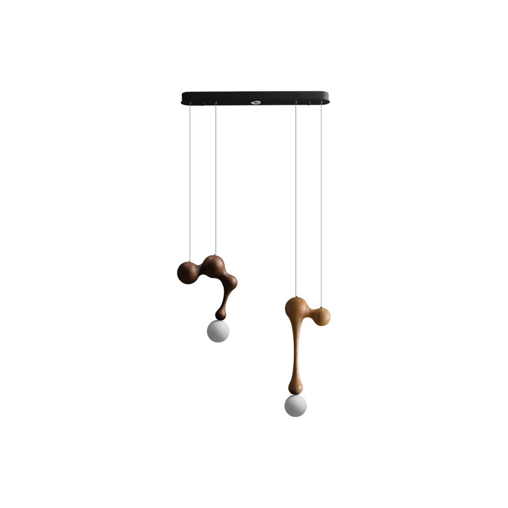 Thaddeus Luxus Holz Pendelleuchte Leuchte-Letslighting