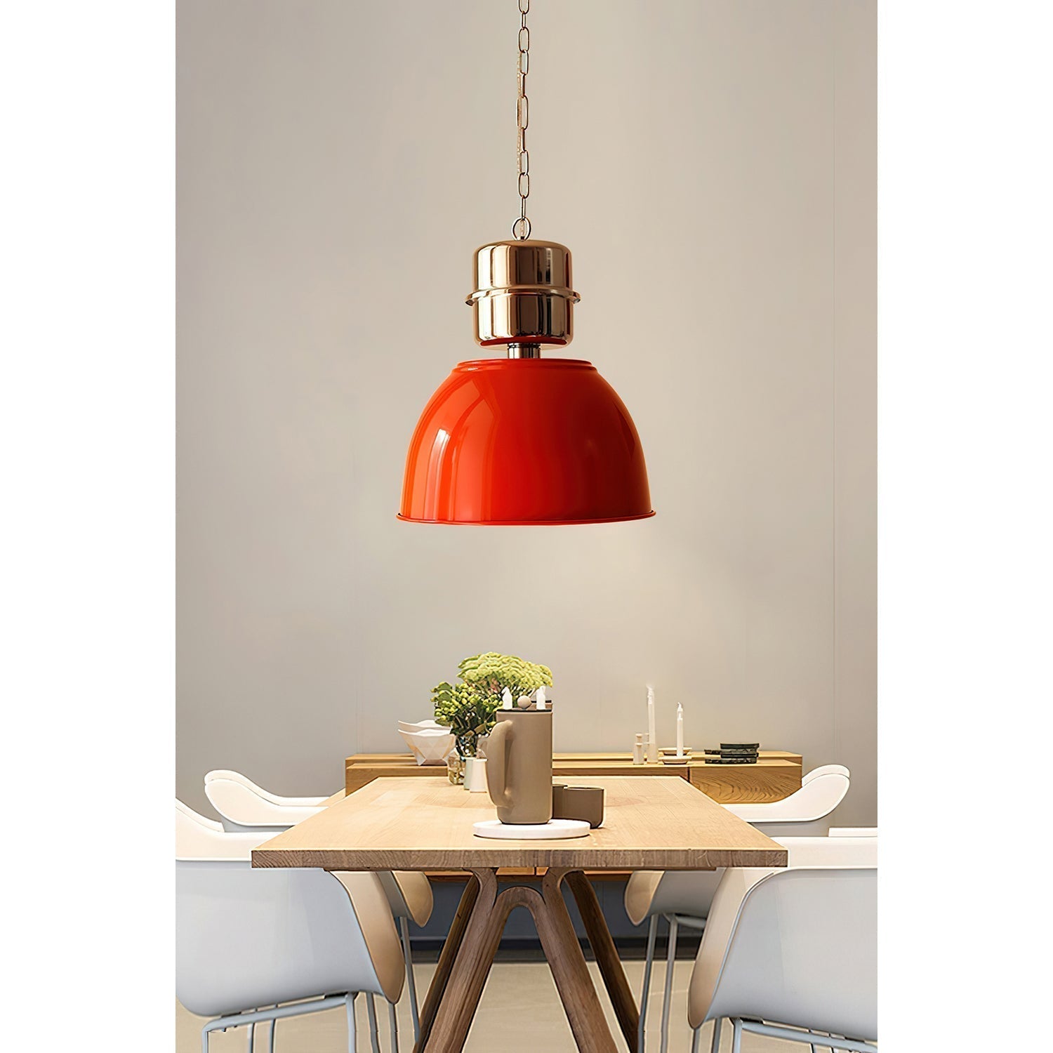 Evlaeia Pendelleuchte Orange Modern Minimalistisch-Letslighting