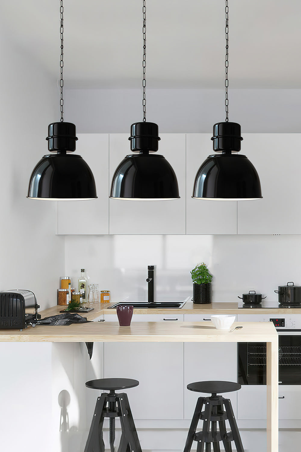 Evlaeia Pendelleuchte Orange Modern Minimalistisch-Letslighting