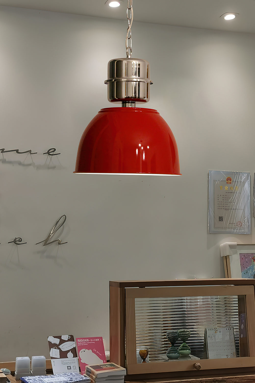 Evlaeia Pendelleuchte Orange Modern Minimalistisch-Letslighting