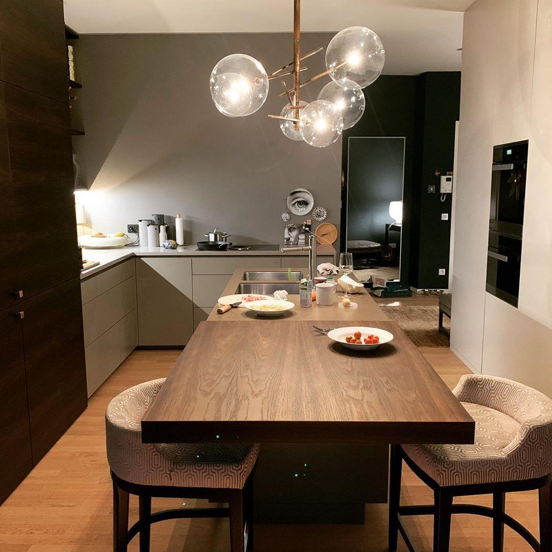 Lustra LED Klarer Kristall Kronleuchter-Letslighting