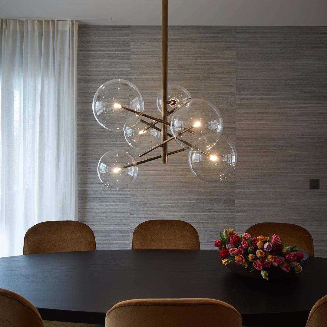 Lustra LED Klarer Kristall Kronleuchter-Letslighting
