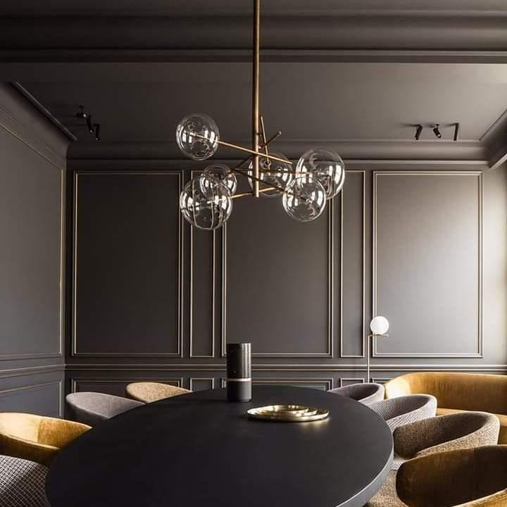 Lustra LED Klarer Kristall Kronleuchter-Letslighting