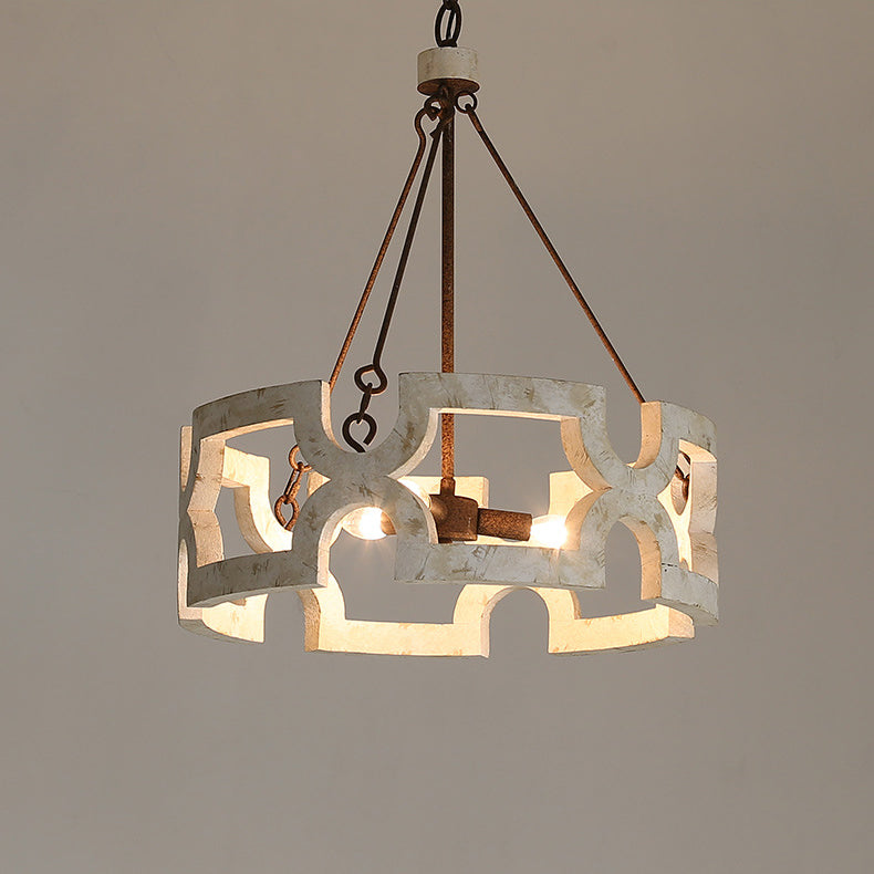 Evelan Holz Kreativität Handgeschnitzt Kronleuchter-Letslighting