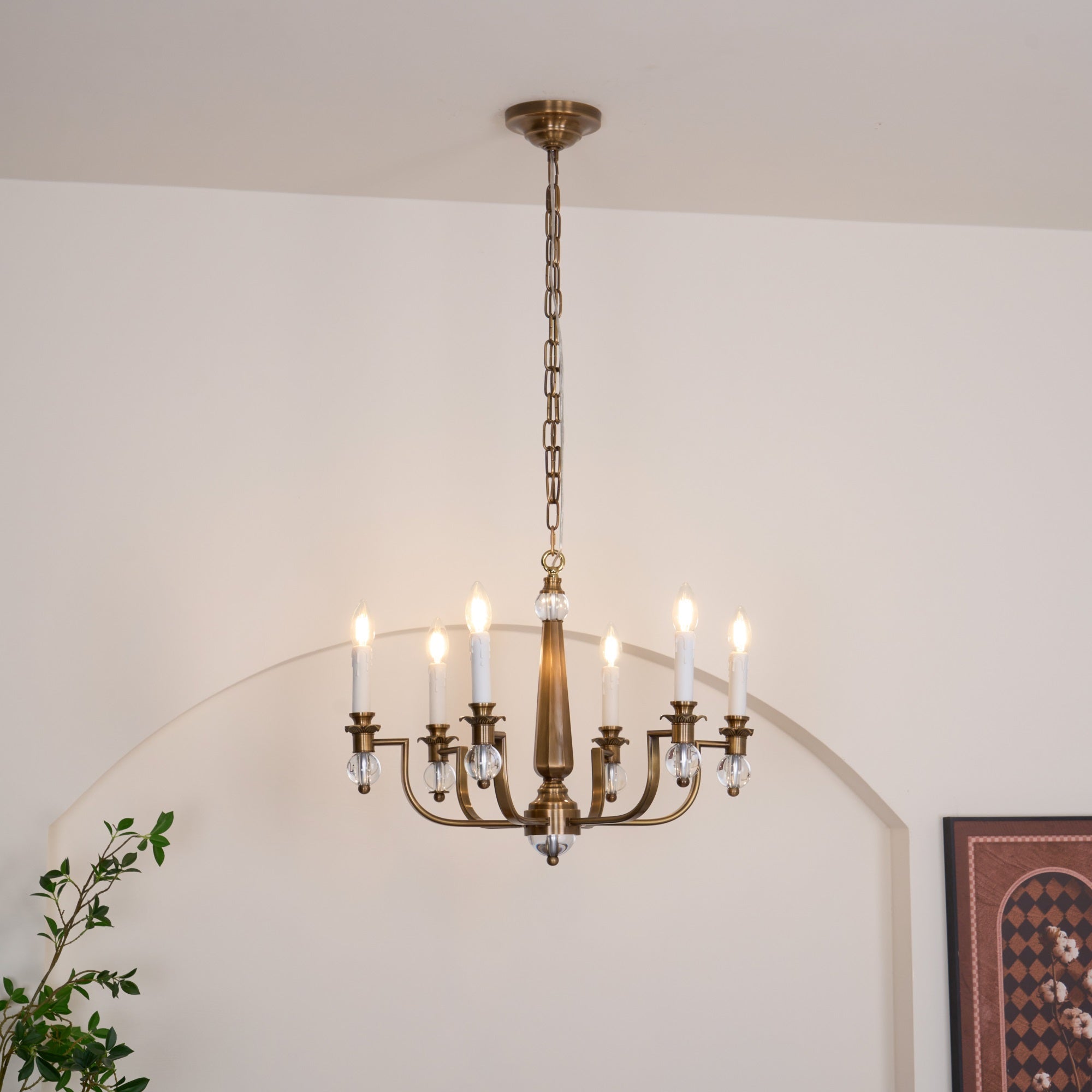 Vorinor Industrieller Vintage-Kronleuchter-Letslighting